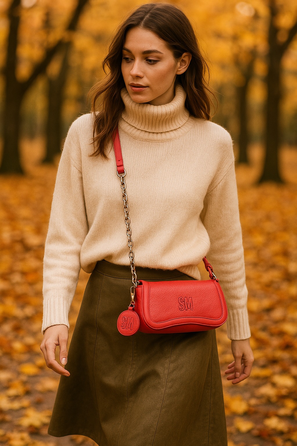 Bcecilly 2 Berry Crossbody