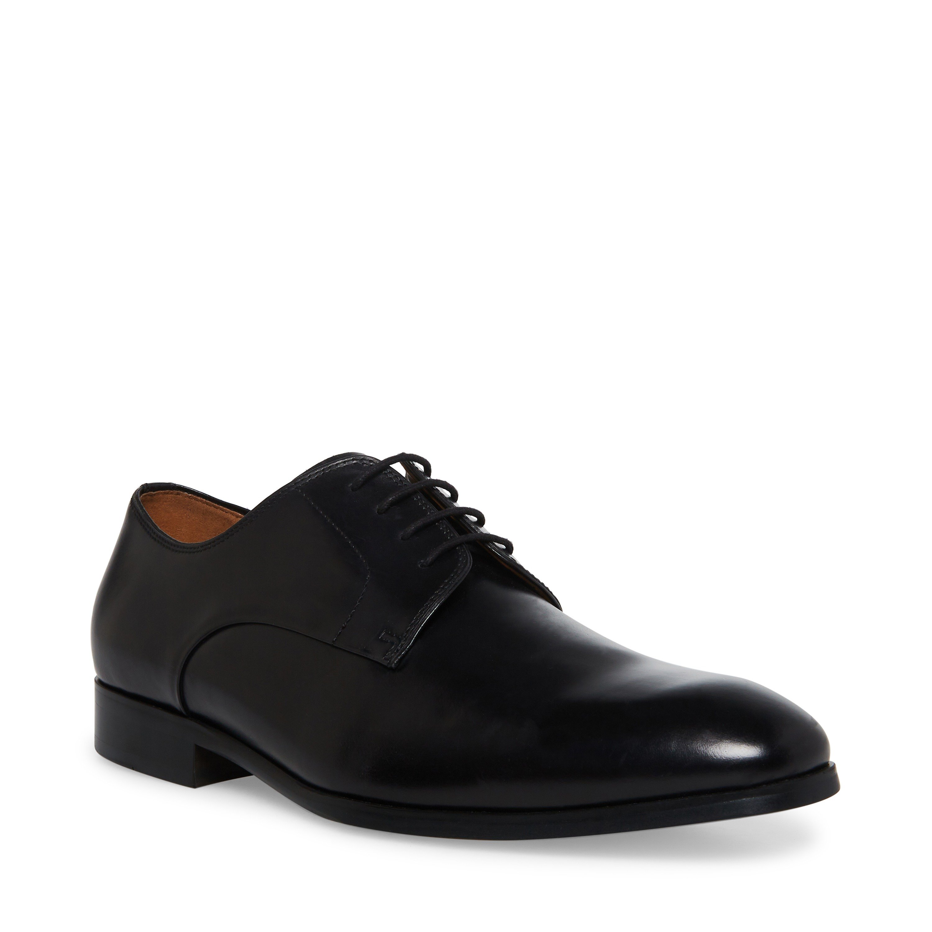 Parsens-R Black  Tie-Ups & Dress Loafers