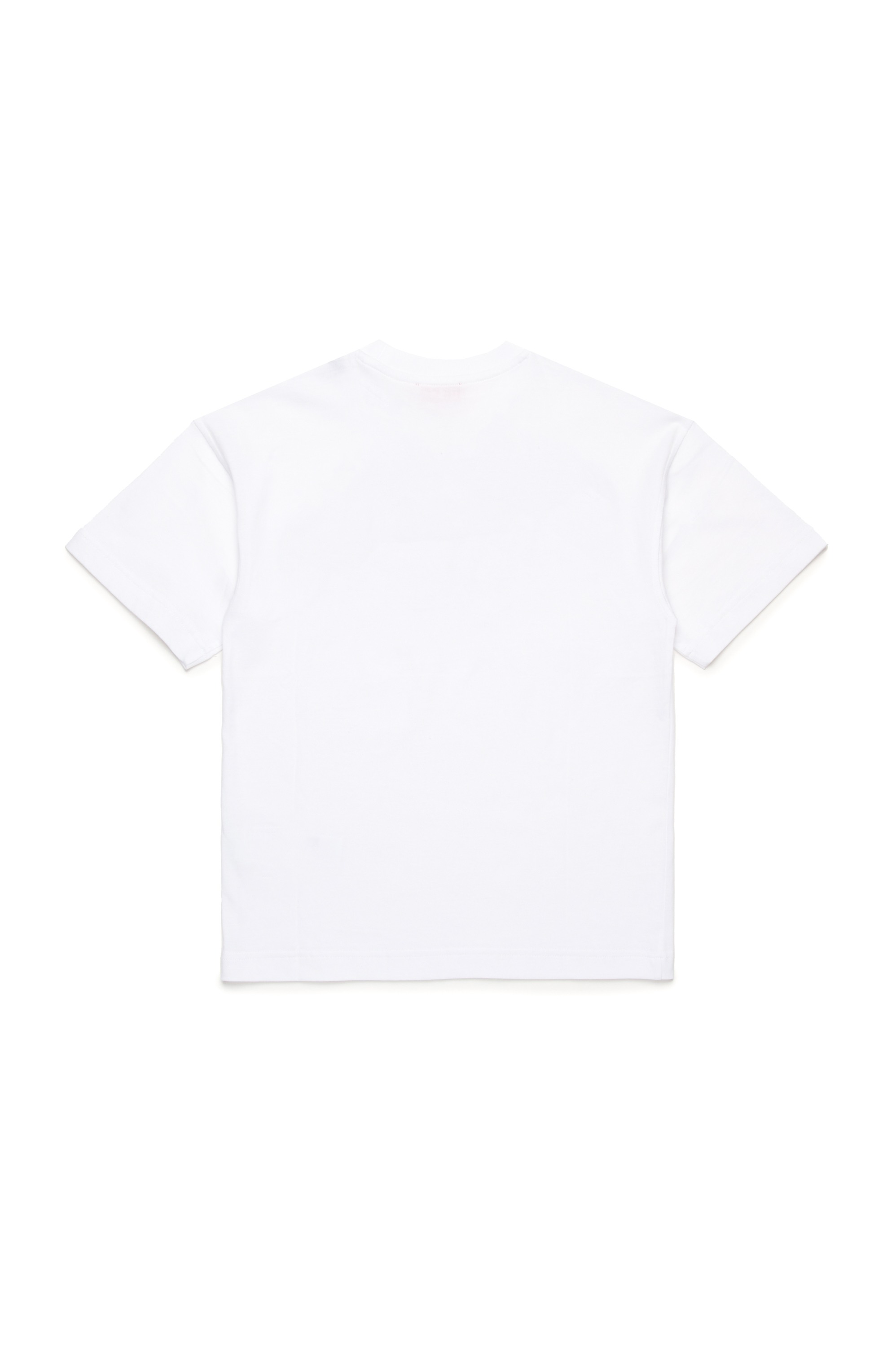 White TBQTXT14 Over Graphic T-Shirt