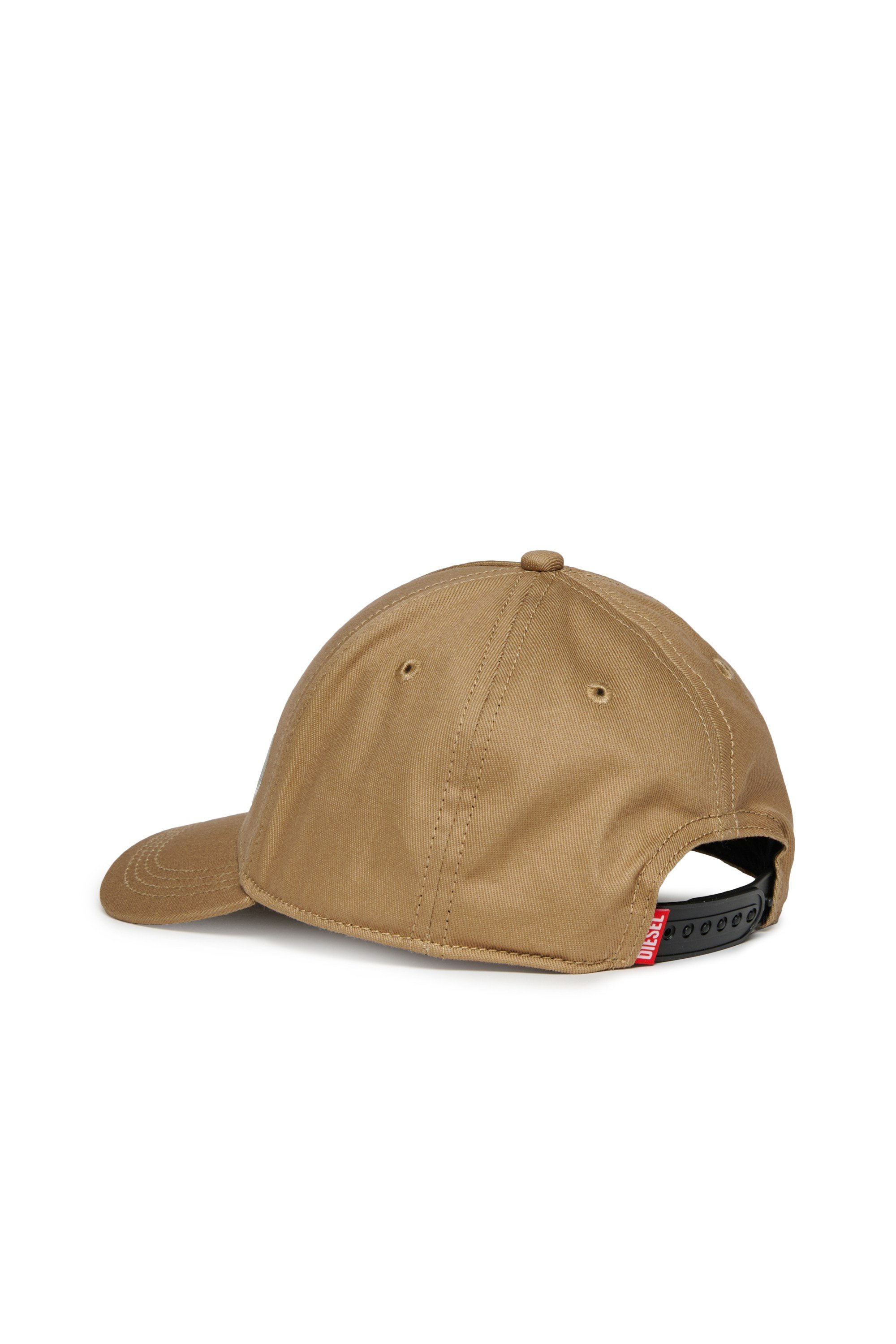 Light Brown Baseball cap with Oval D embroidery