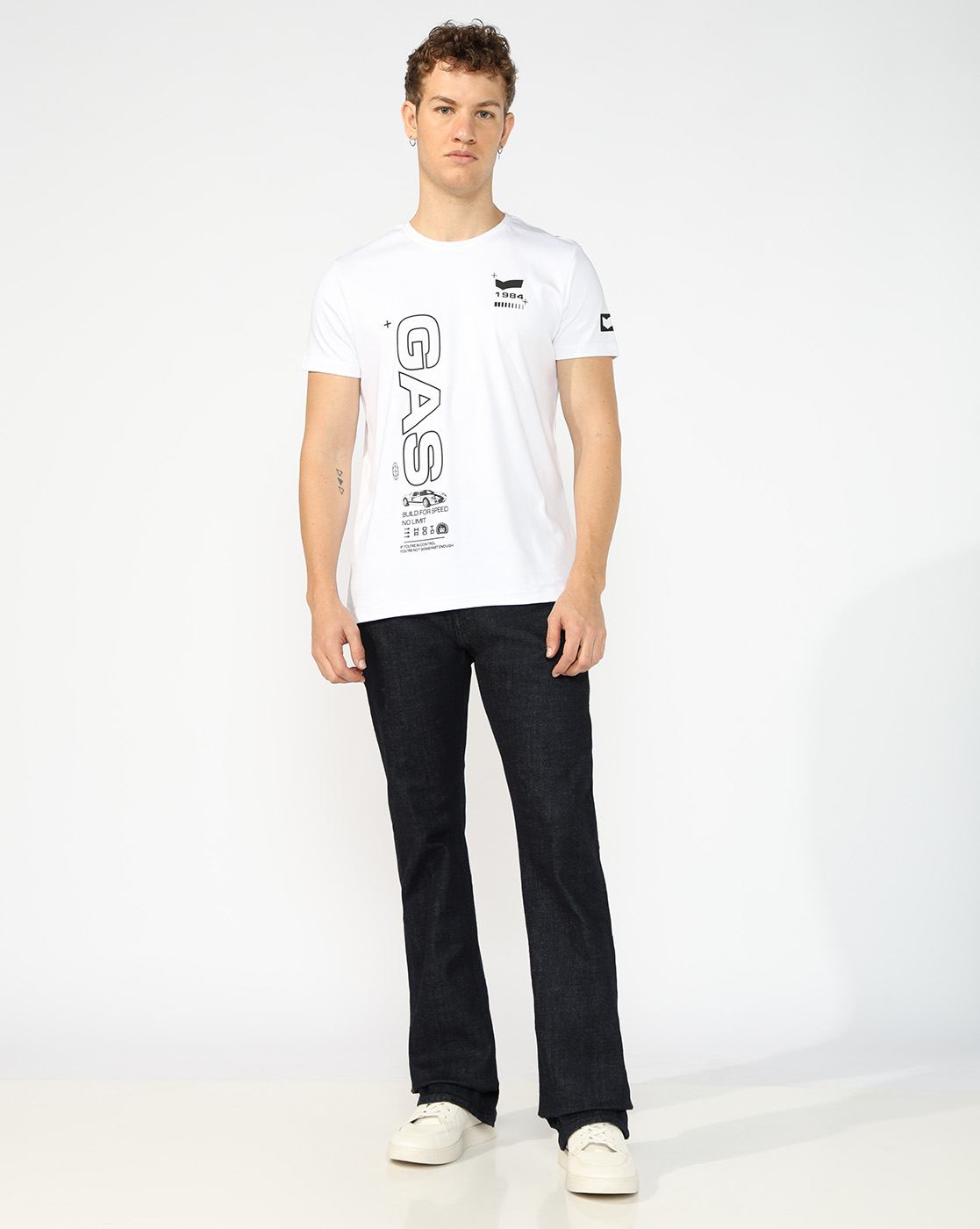 GAS | Noos Men Bootcut Fit Toki Blue Denim