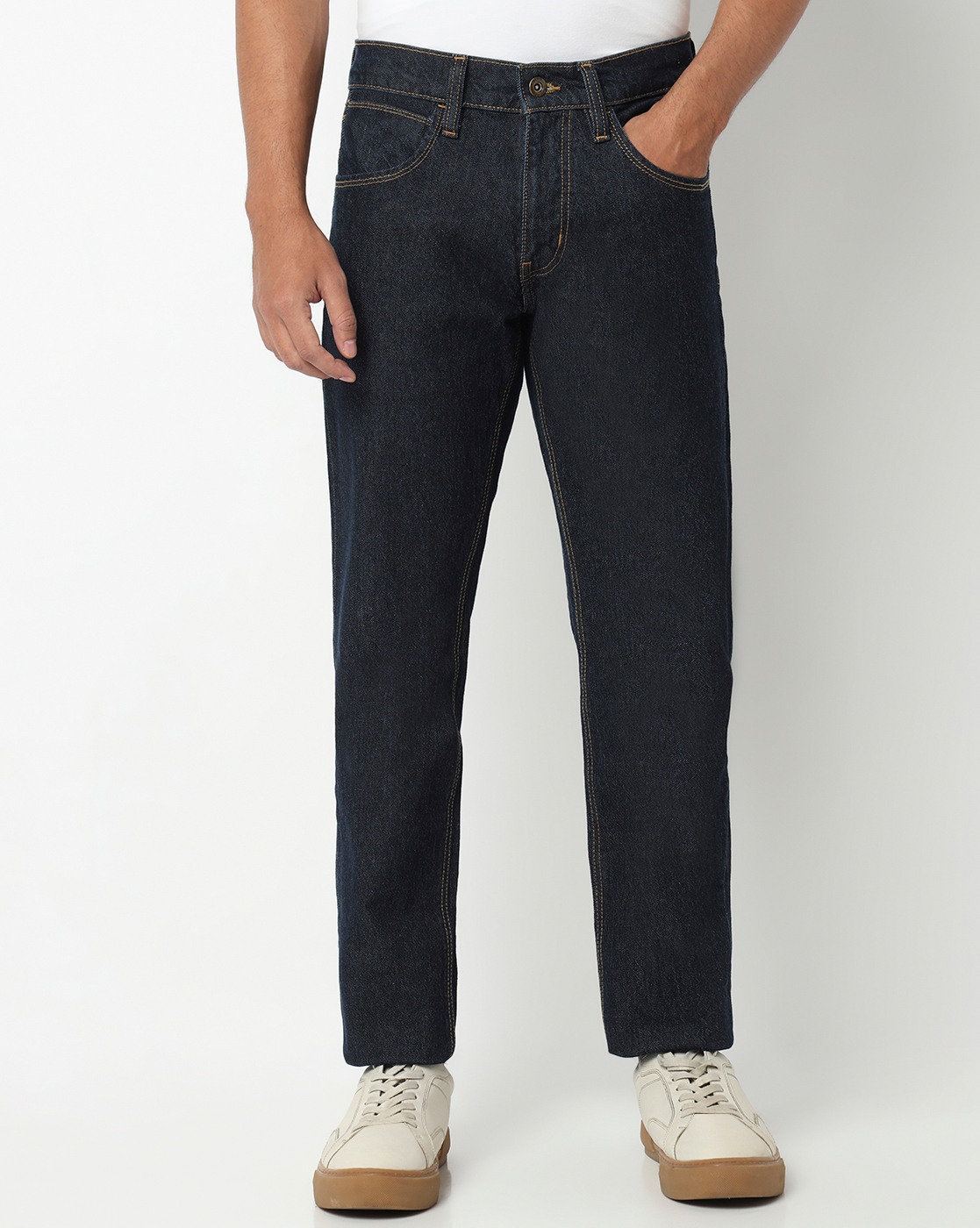 GAS | Noos Men Straight Fit Jaxon Dark Blue Jeans