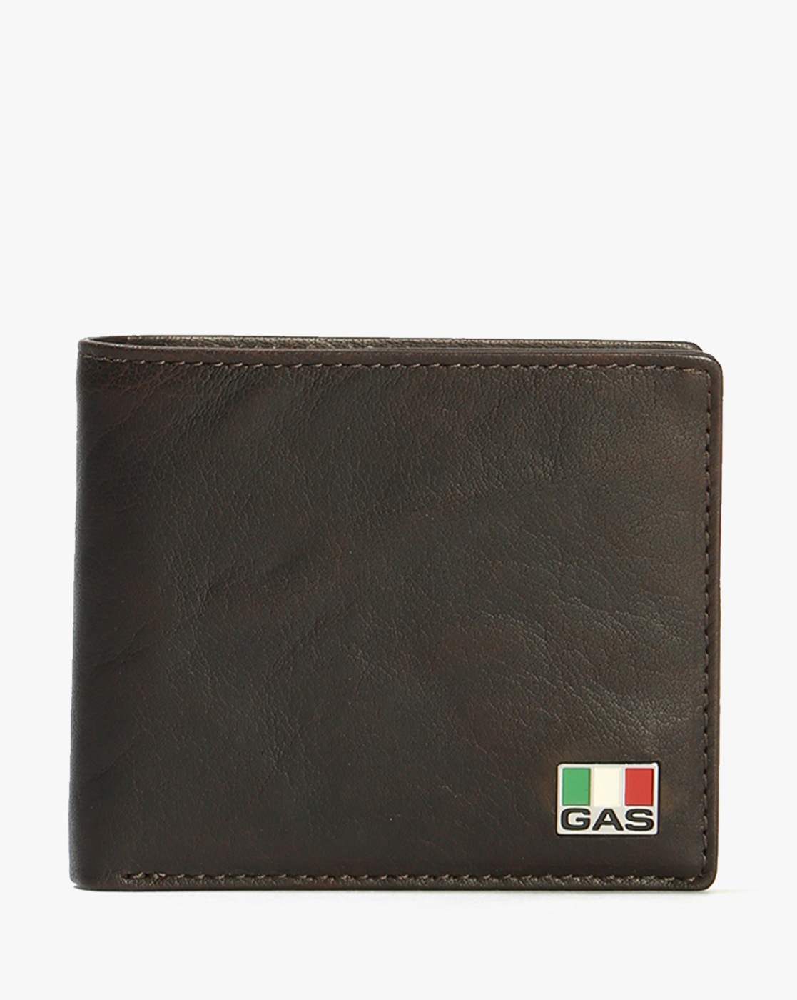 GAS | Men's Leather Slim Bi-Fold Wallet