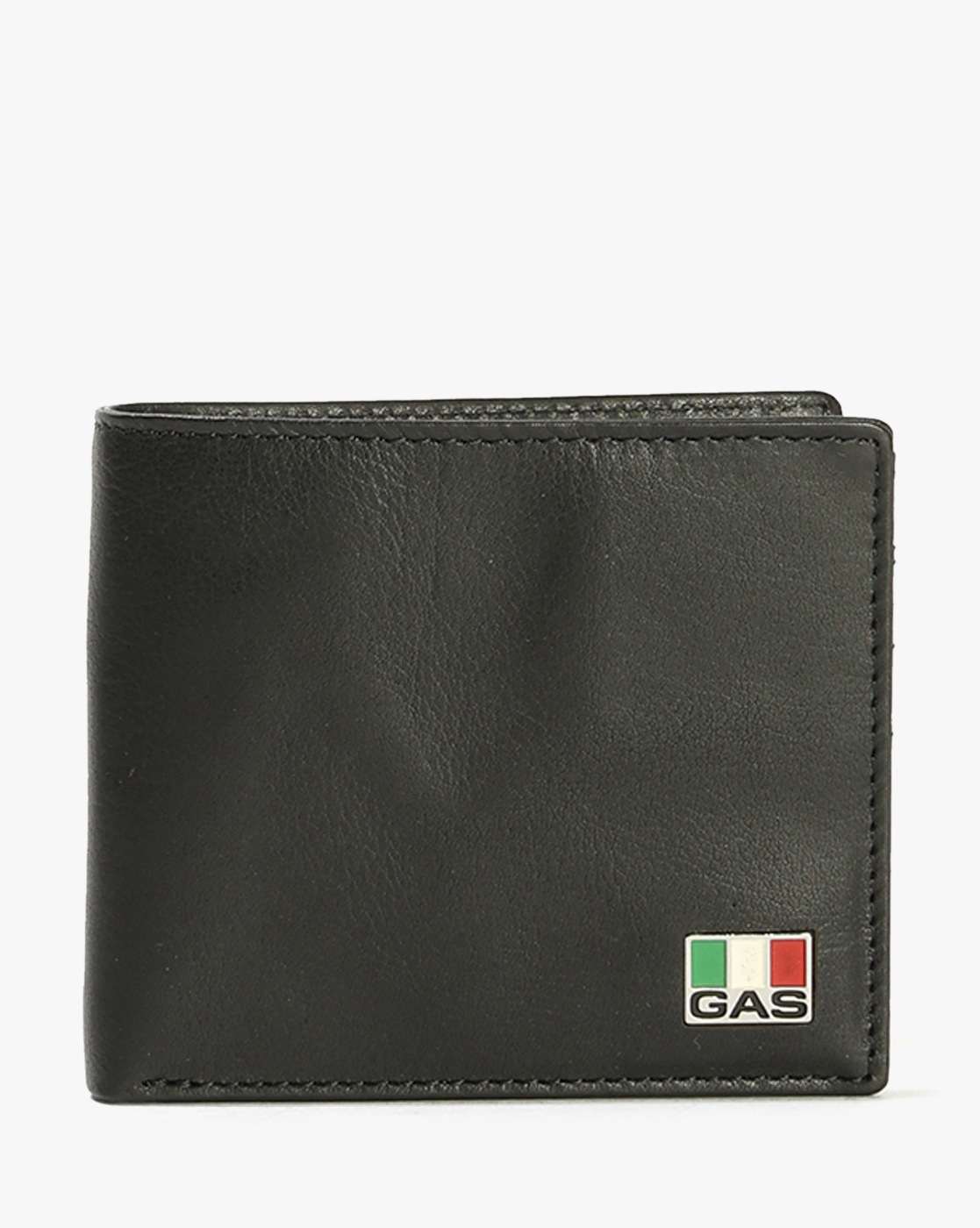 GAS | Men's Leather Slim Bi-Fold Wallet