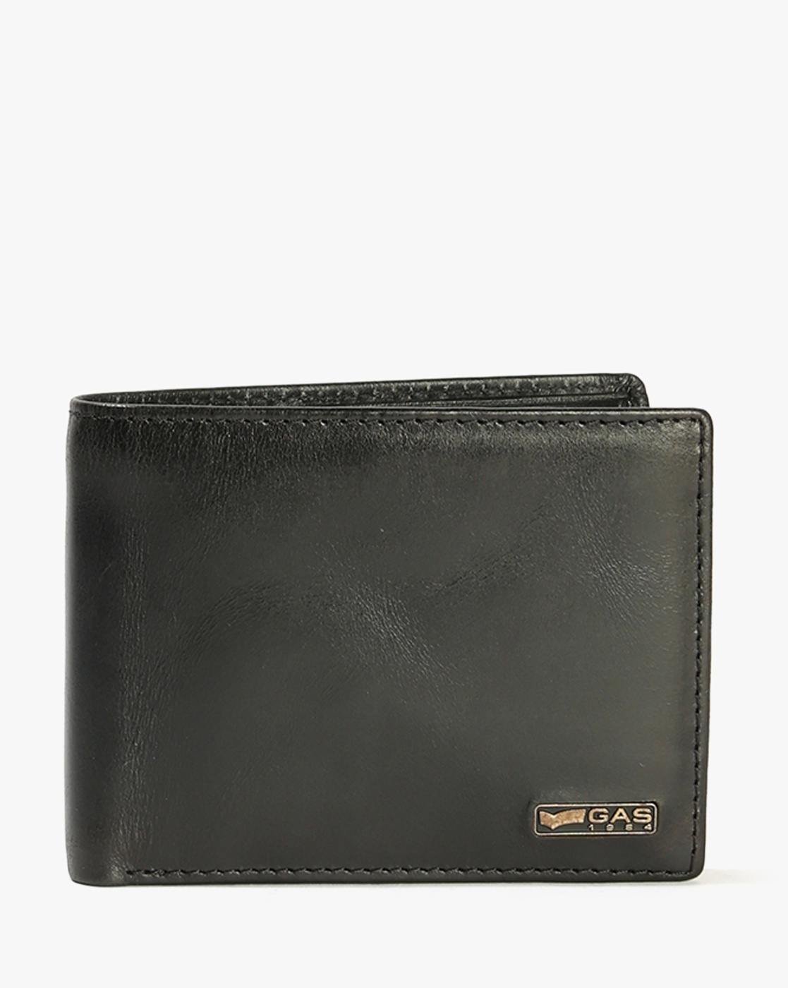 GAS | Leather Bi-Fold Wallet with Coin Pocket