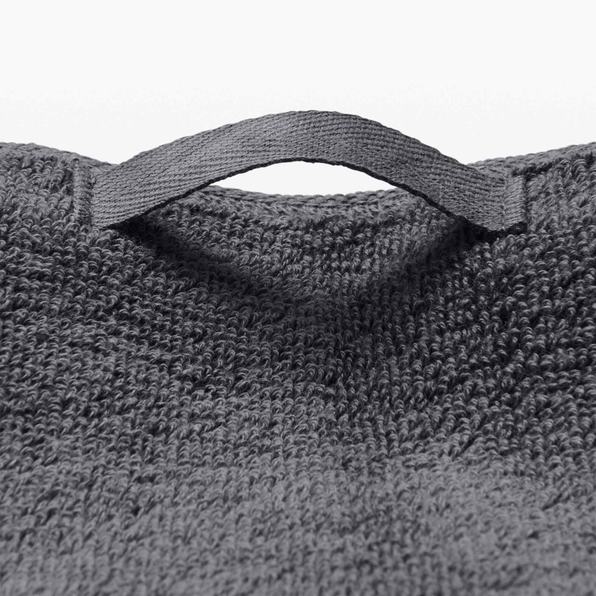 TWIN PILE FACE TOWEL WITH LOOP