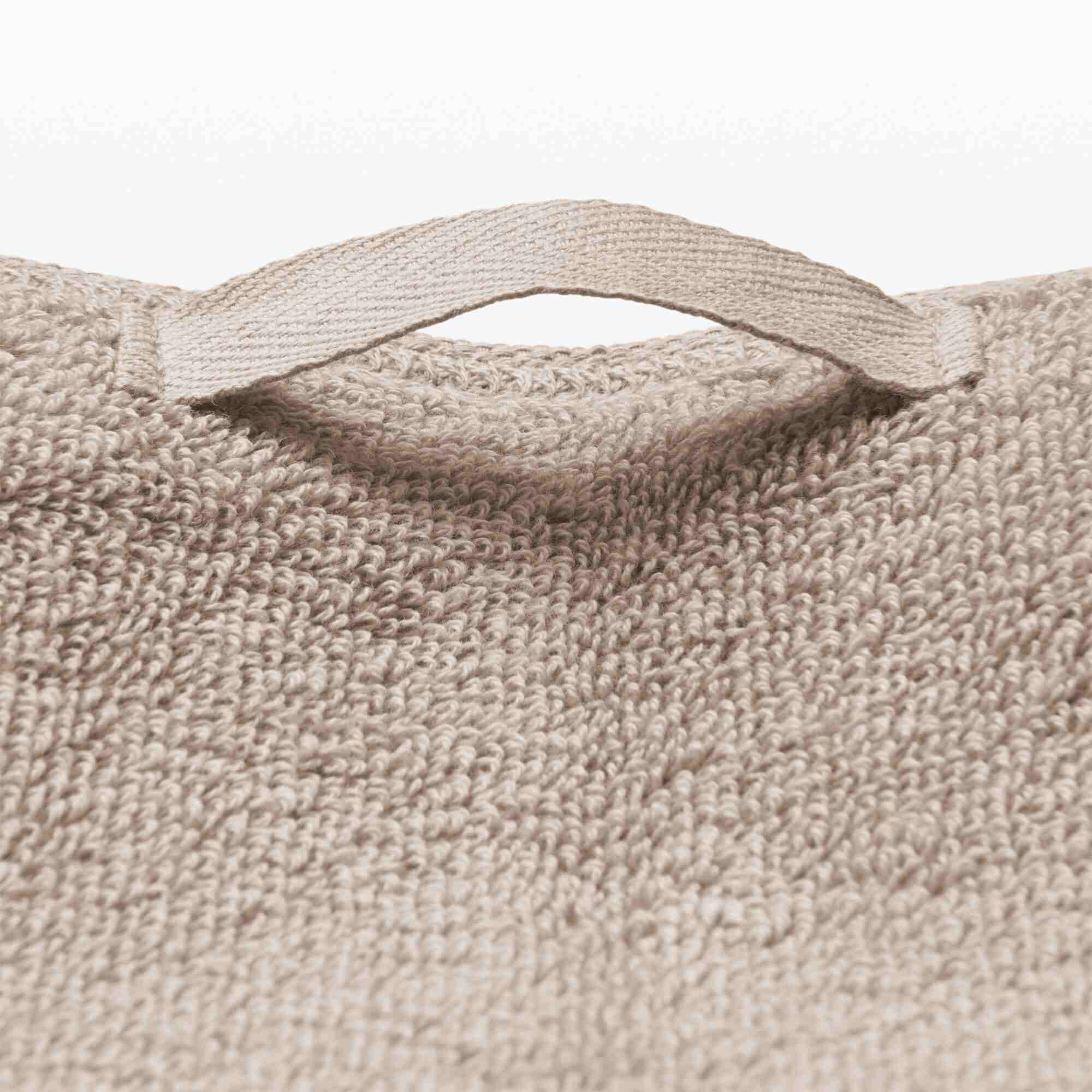 TWIN PILE FACE TOWEL WITH LOOP