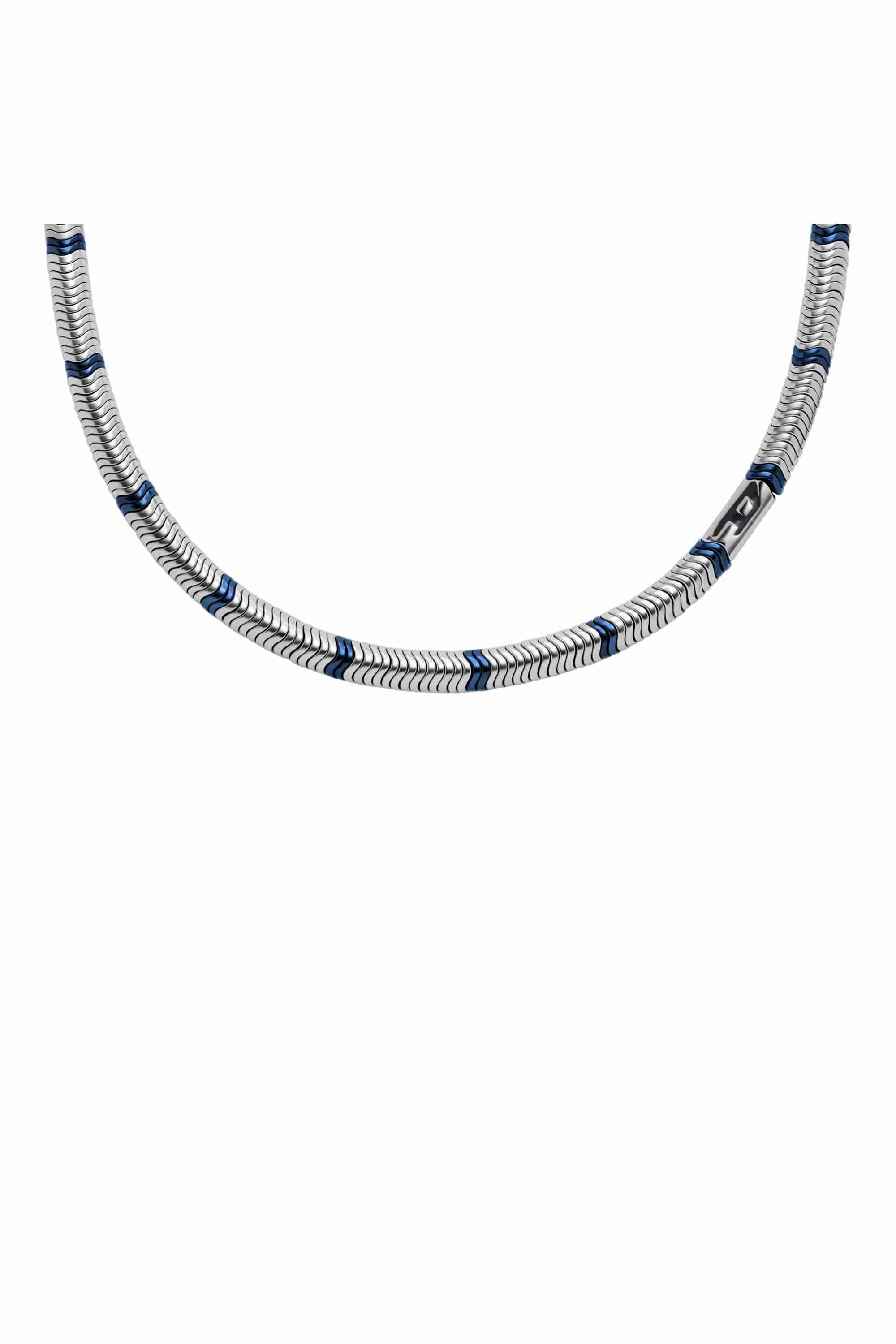 Silver Hematite Beaded Necklace