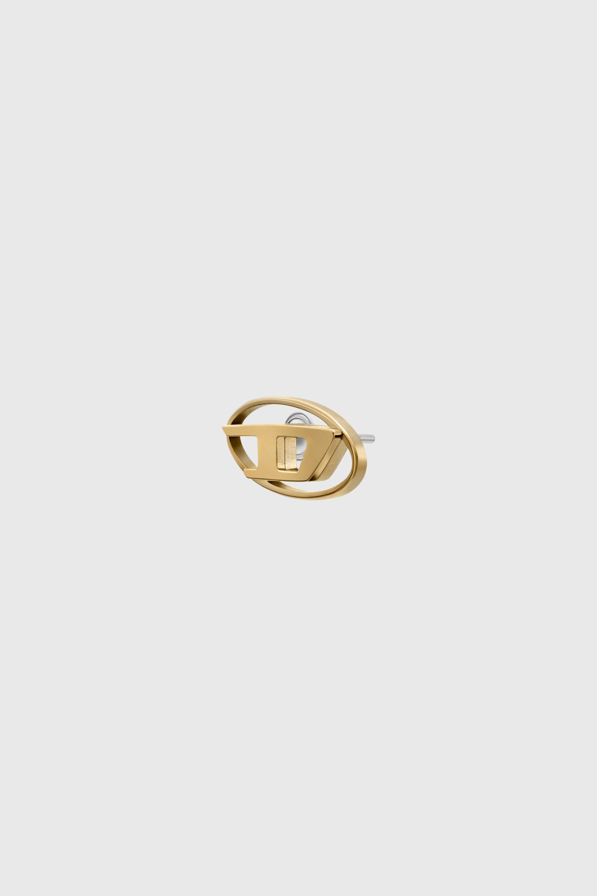 Gold Gold-Tone Stainless Steel Stud Earring