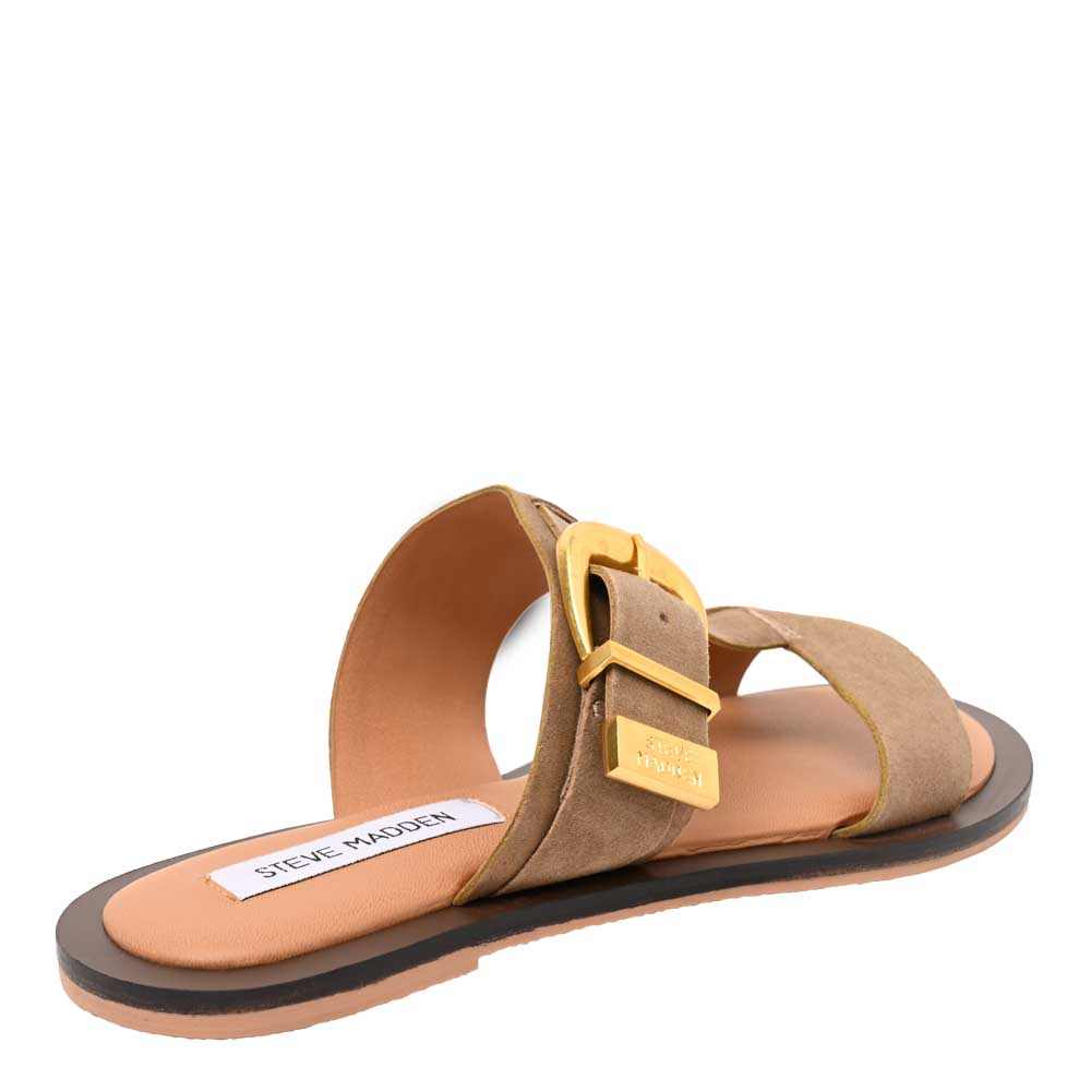 Aurorah Brown Suede Flats