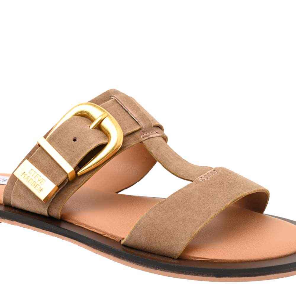 Aurorah Brown Suede Flats