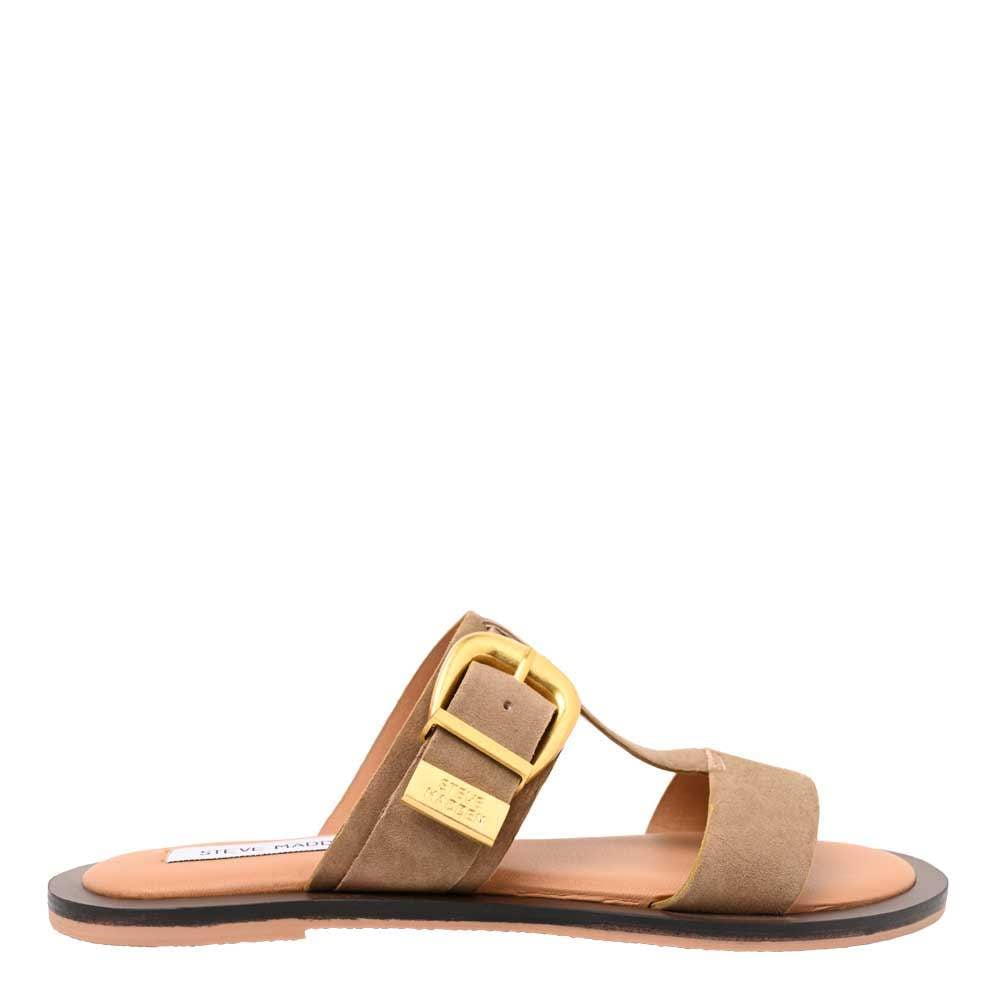 Aurorah Brown Suede Flats