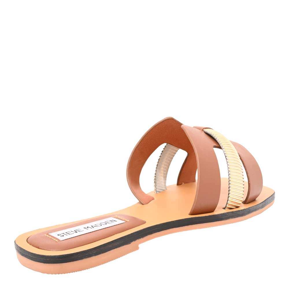 Niella Tan Leather Flats