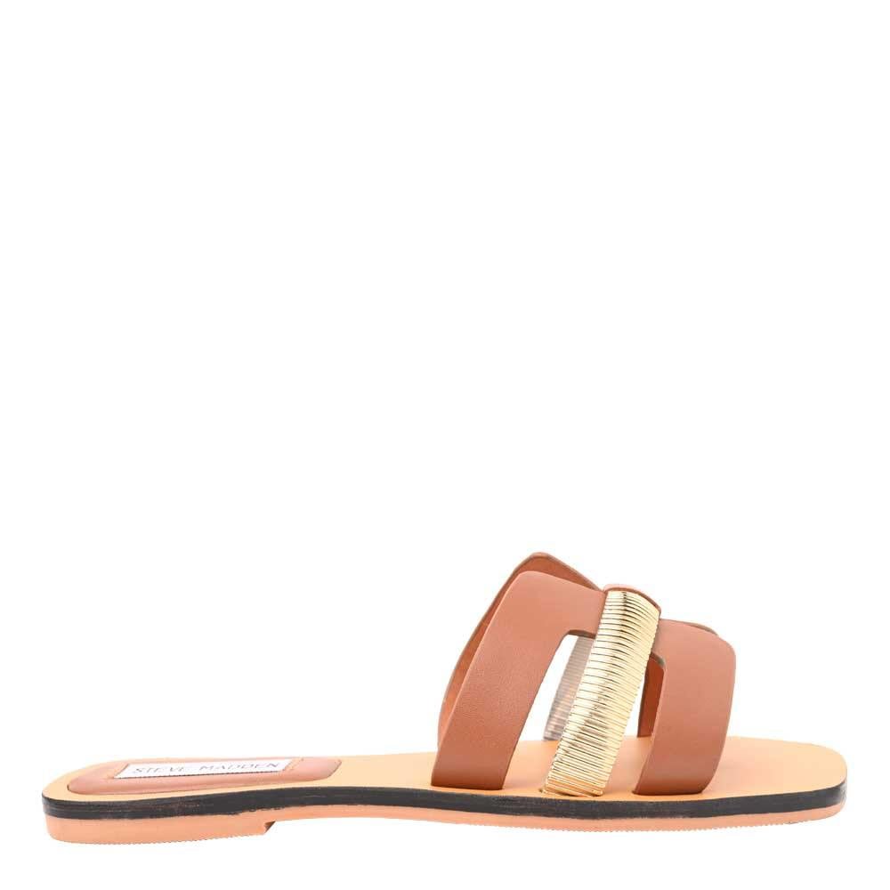 Niella Tan Leather Flats