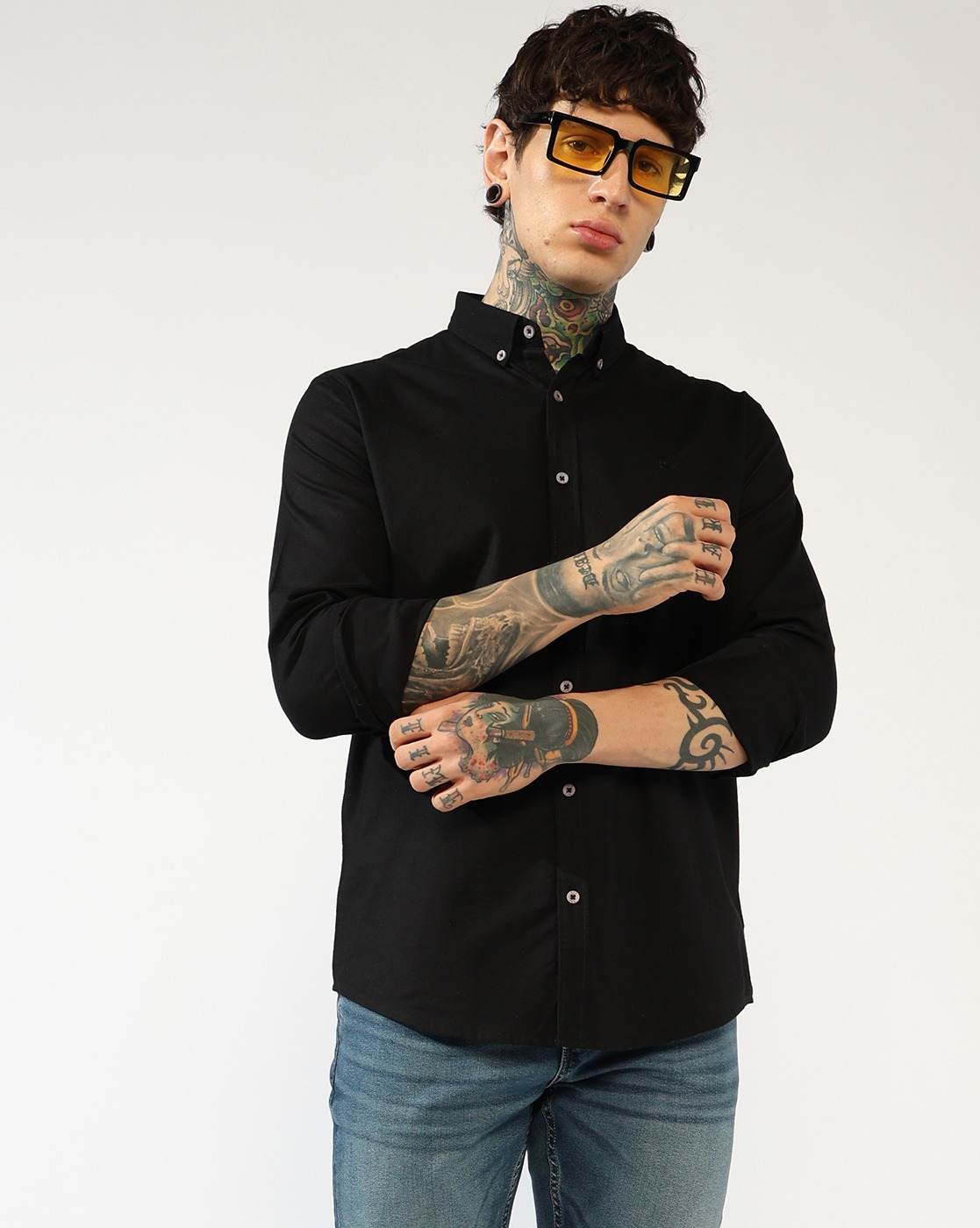 GAS | Men's Regular Fit Long Sleeves Oxford Shirt
