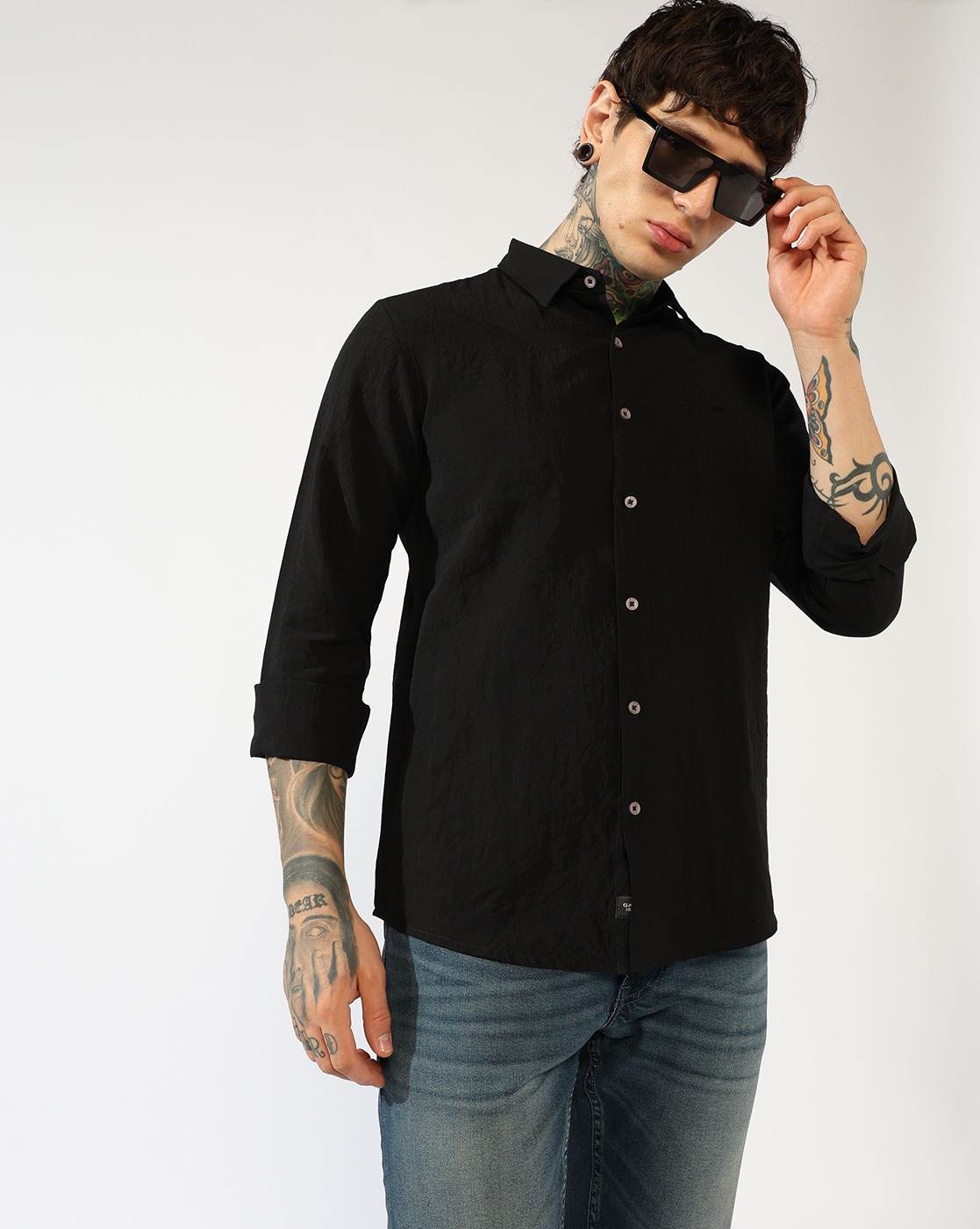 GAS | Men's Regular Fit Long Sleeves Shirt