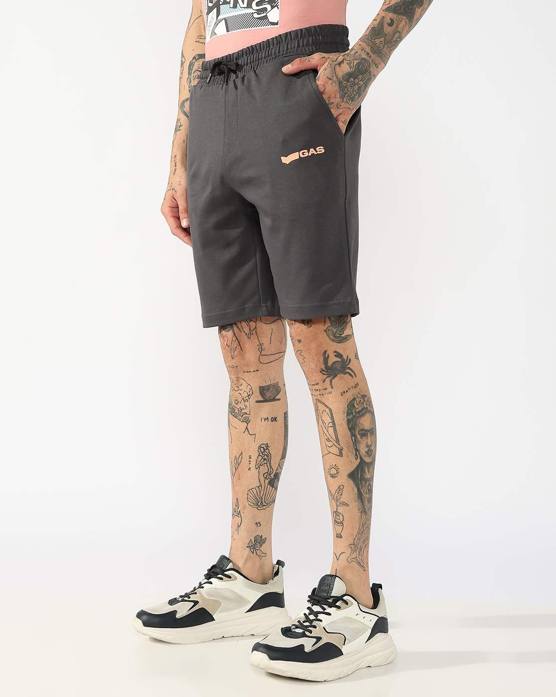 GAS | Men's Shorts With Drawstring Waist