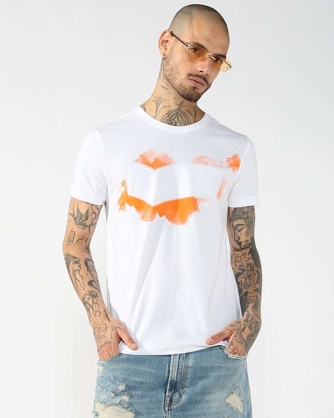 GAS | Regular Fit Short Sleeve T-Shirt With Graphic Detail