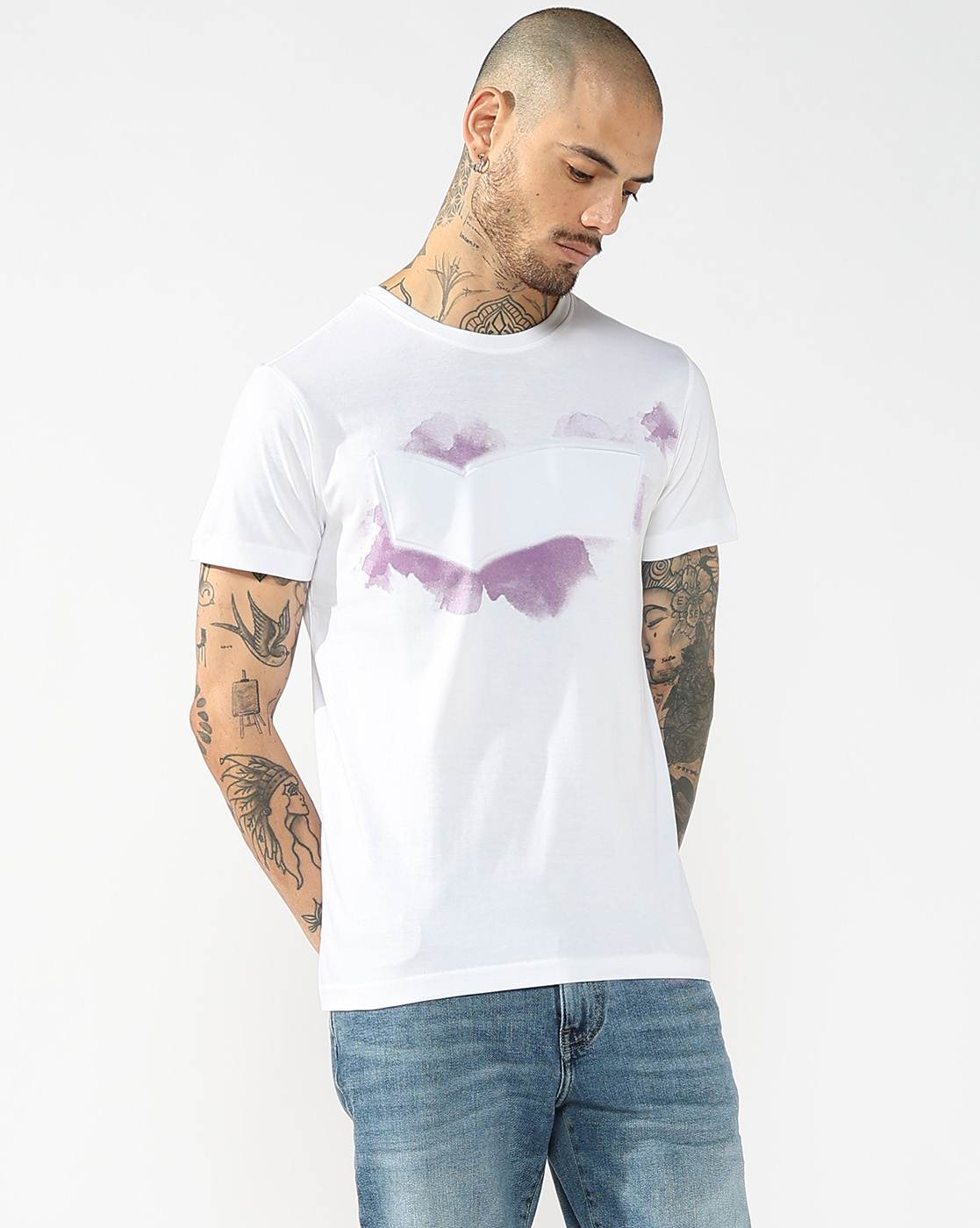 GAS | Regular Fit Short Sleeve T-Shirt With Graphic Detail