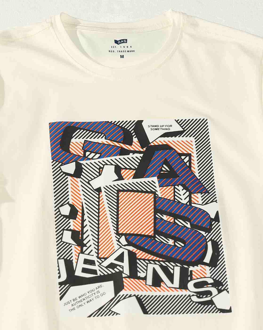GAS | Abstract Geometric Graphic Tee