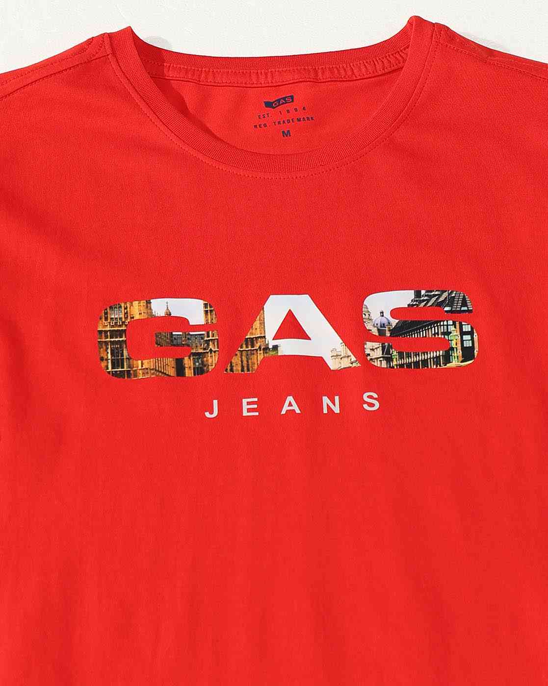 GAS | Text Graphic Regular Fit Tee