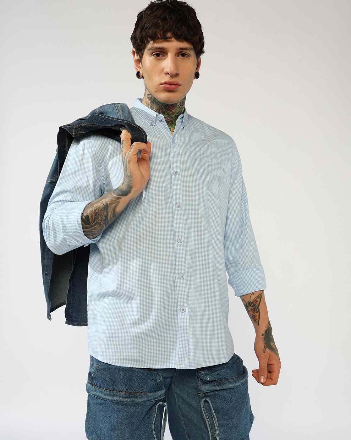 GAS | Men's Checked Casual Shirt