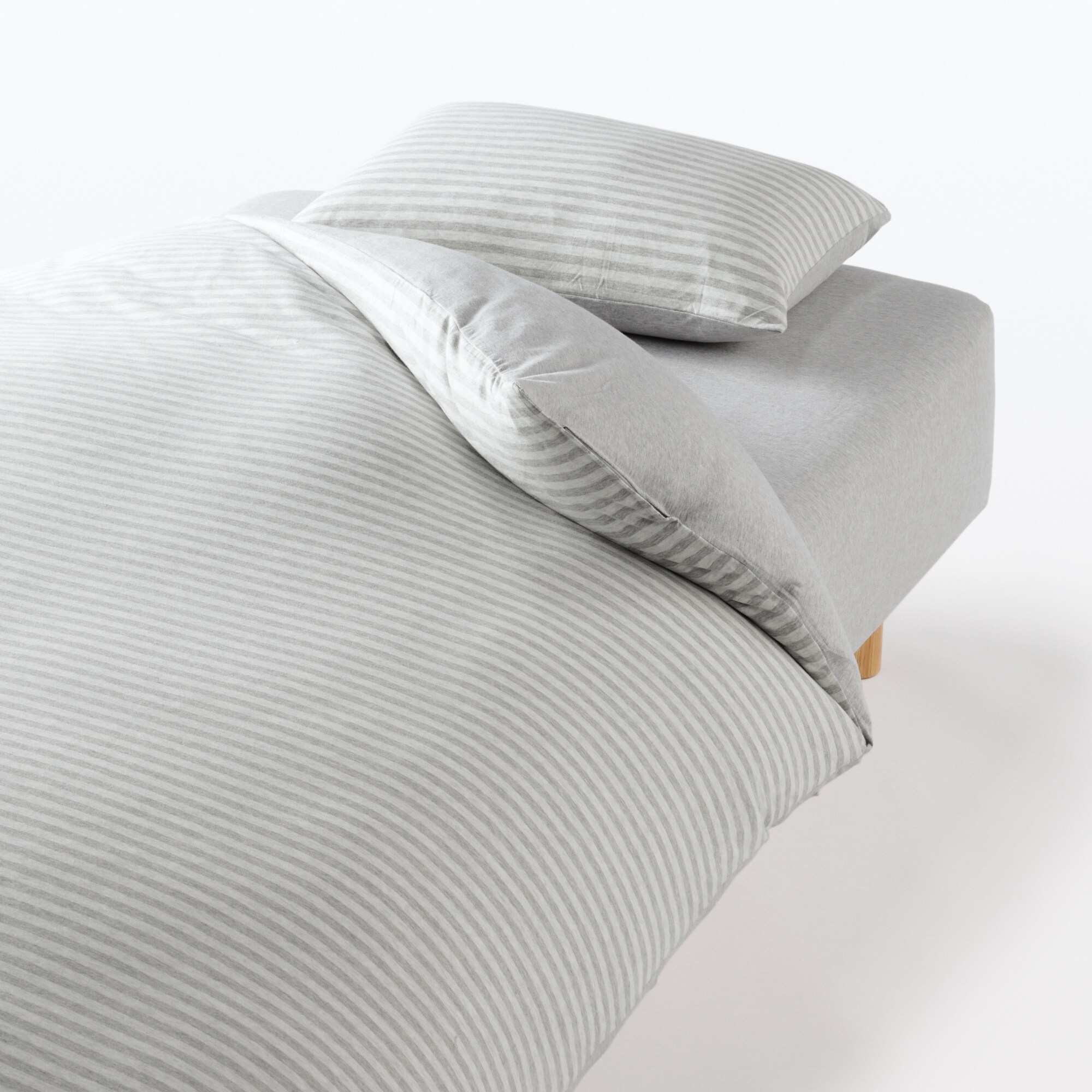 COTTON JERSEY DUVET COVER Q