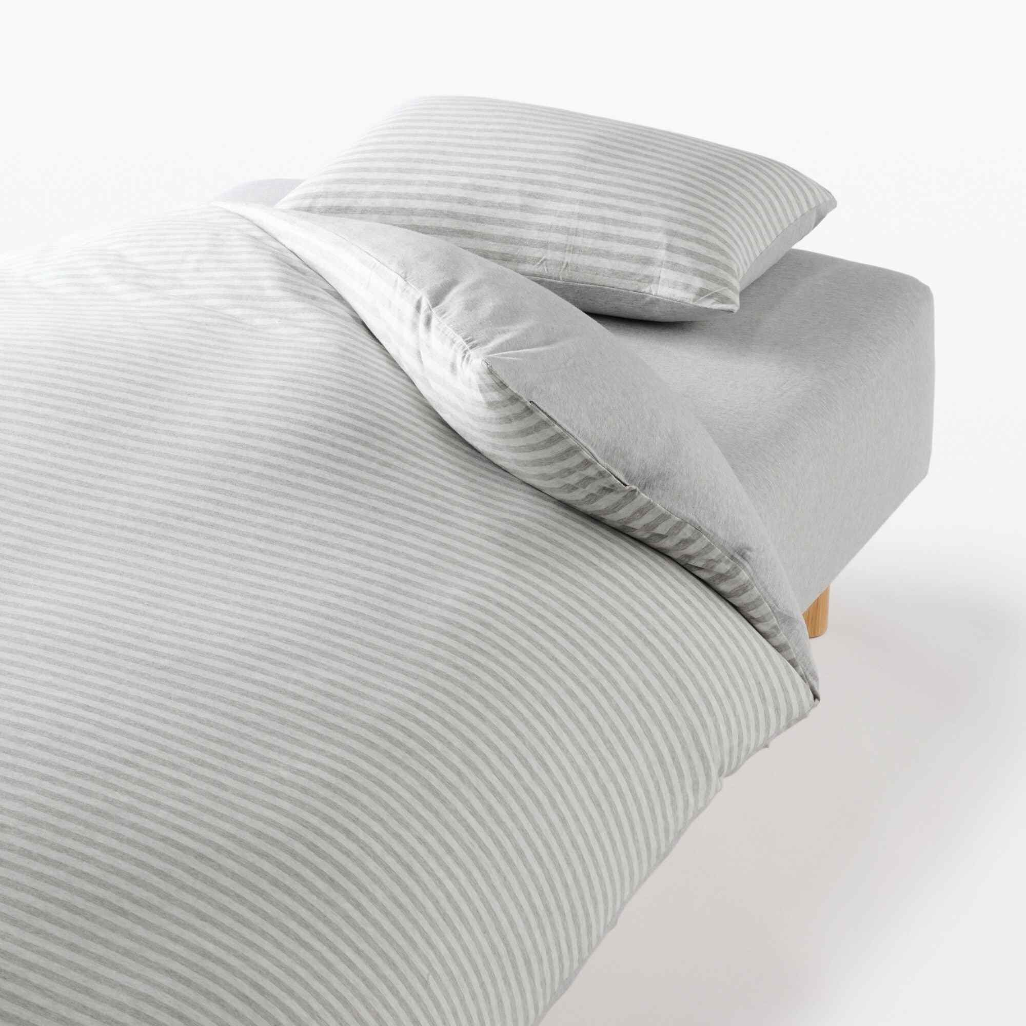 COTTON JERSEY DUVET COVER K