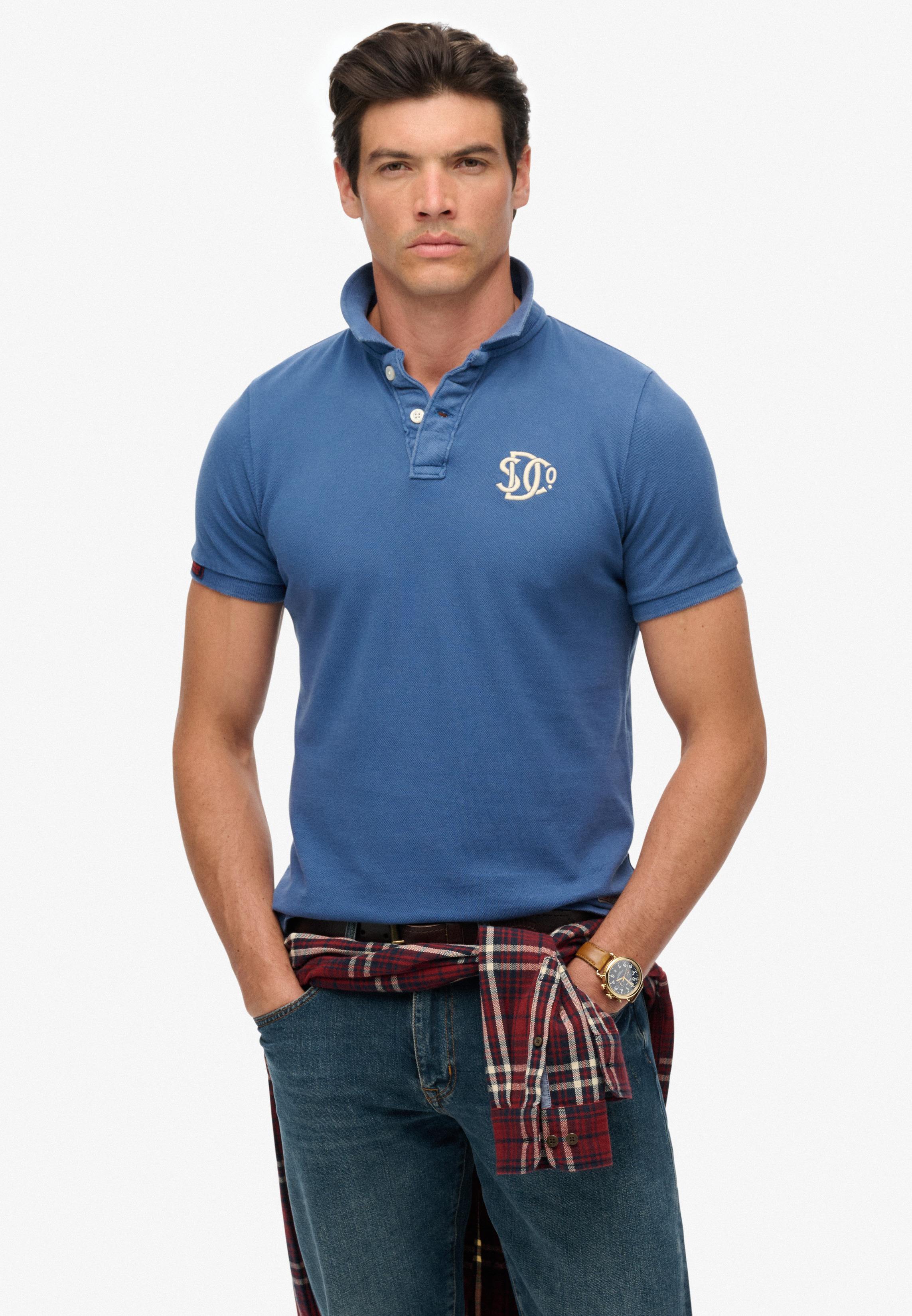 VINTAGE ATHLETIC EMB POLO