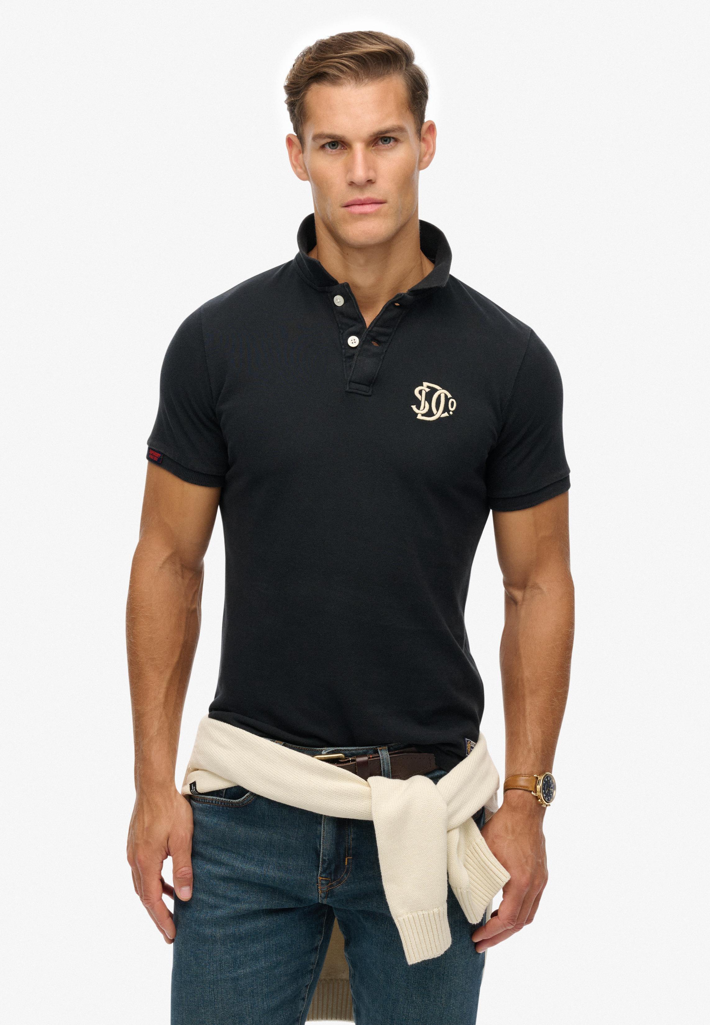 VINTAGE ATHLETIC EMB POLO