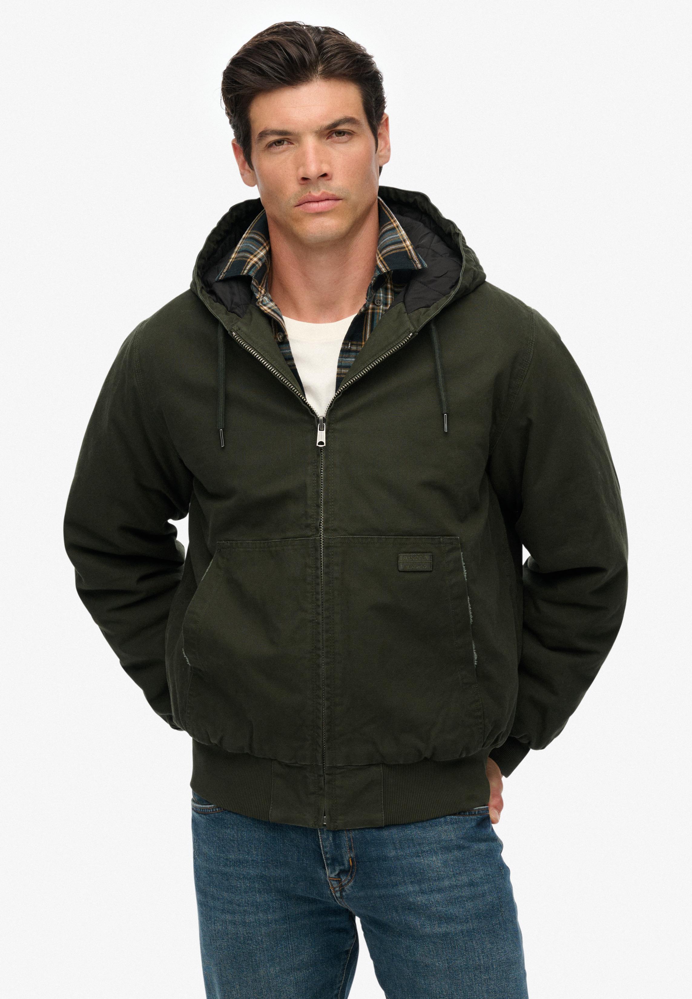 CANVAS SURPLUS HOODED JKT
