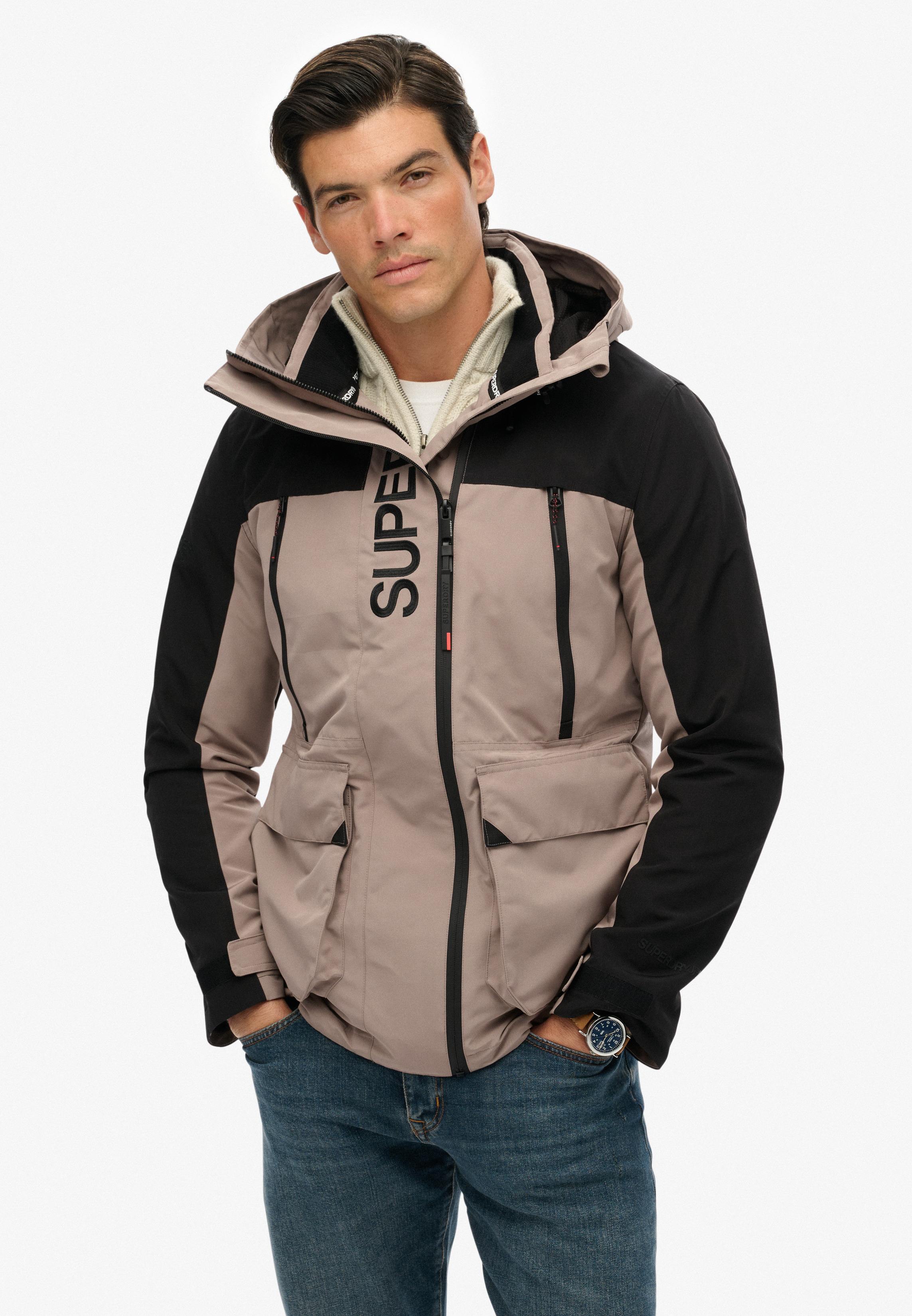 COLOUR BLOCK WINDBREAKER JKT