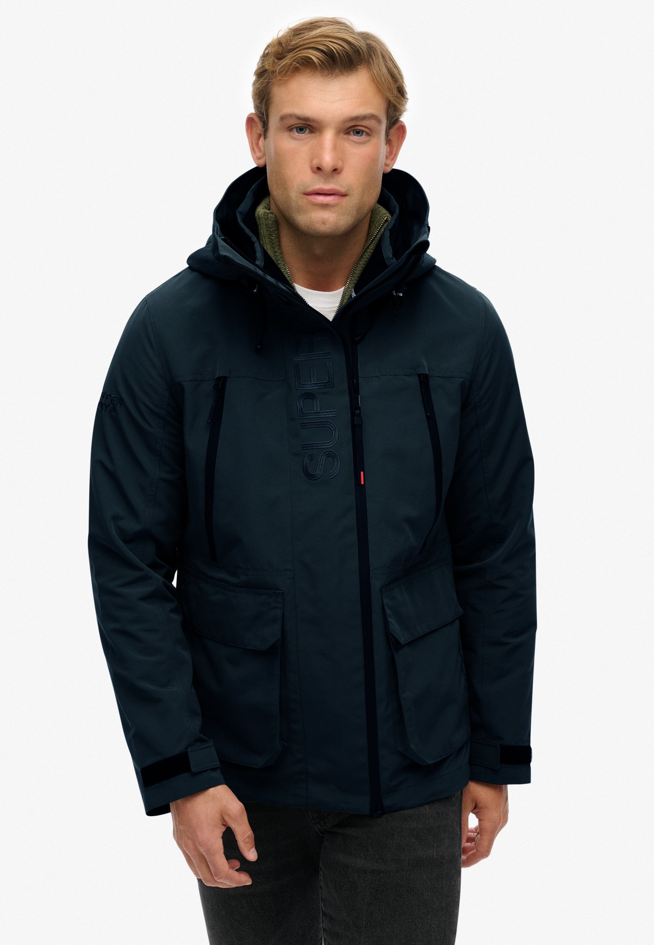 COLOUR BLOCK WINDBREAKER JKT