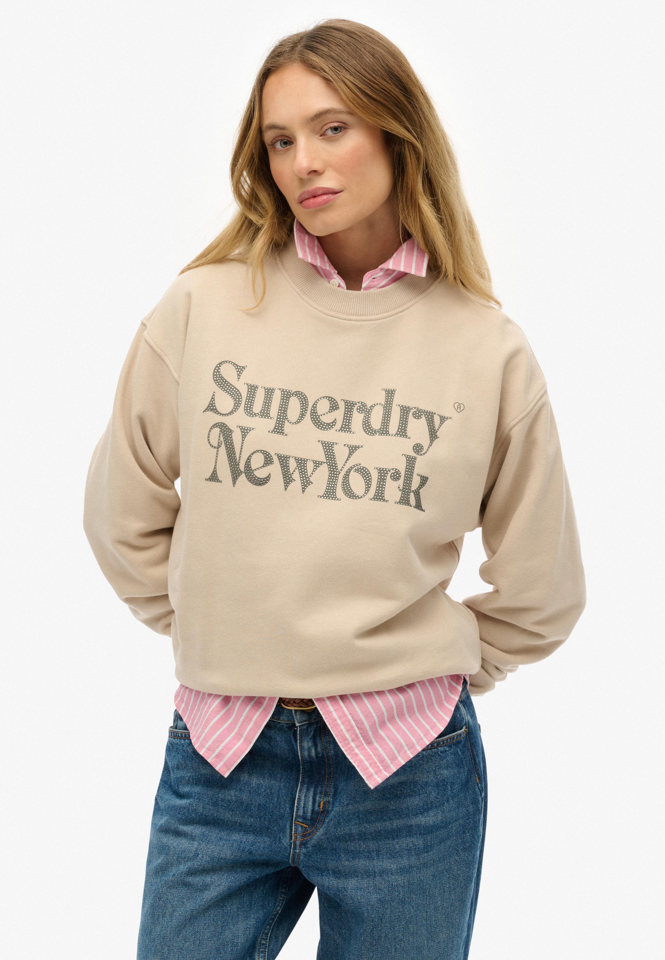 BRAND MARK LOOSE CREW