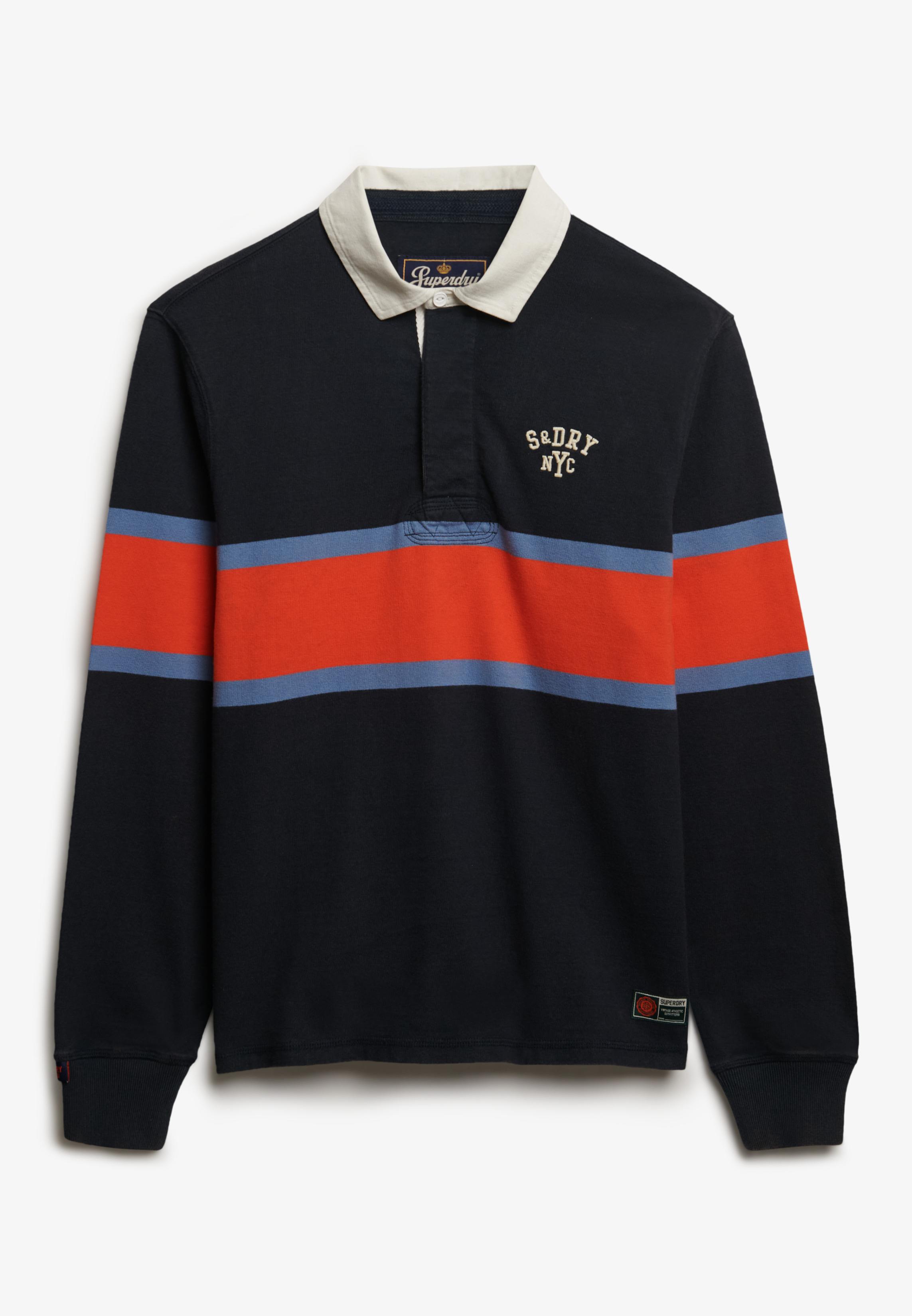 VINTAGE ATHLETIC STRIPE RUGBY
