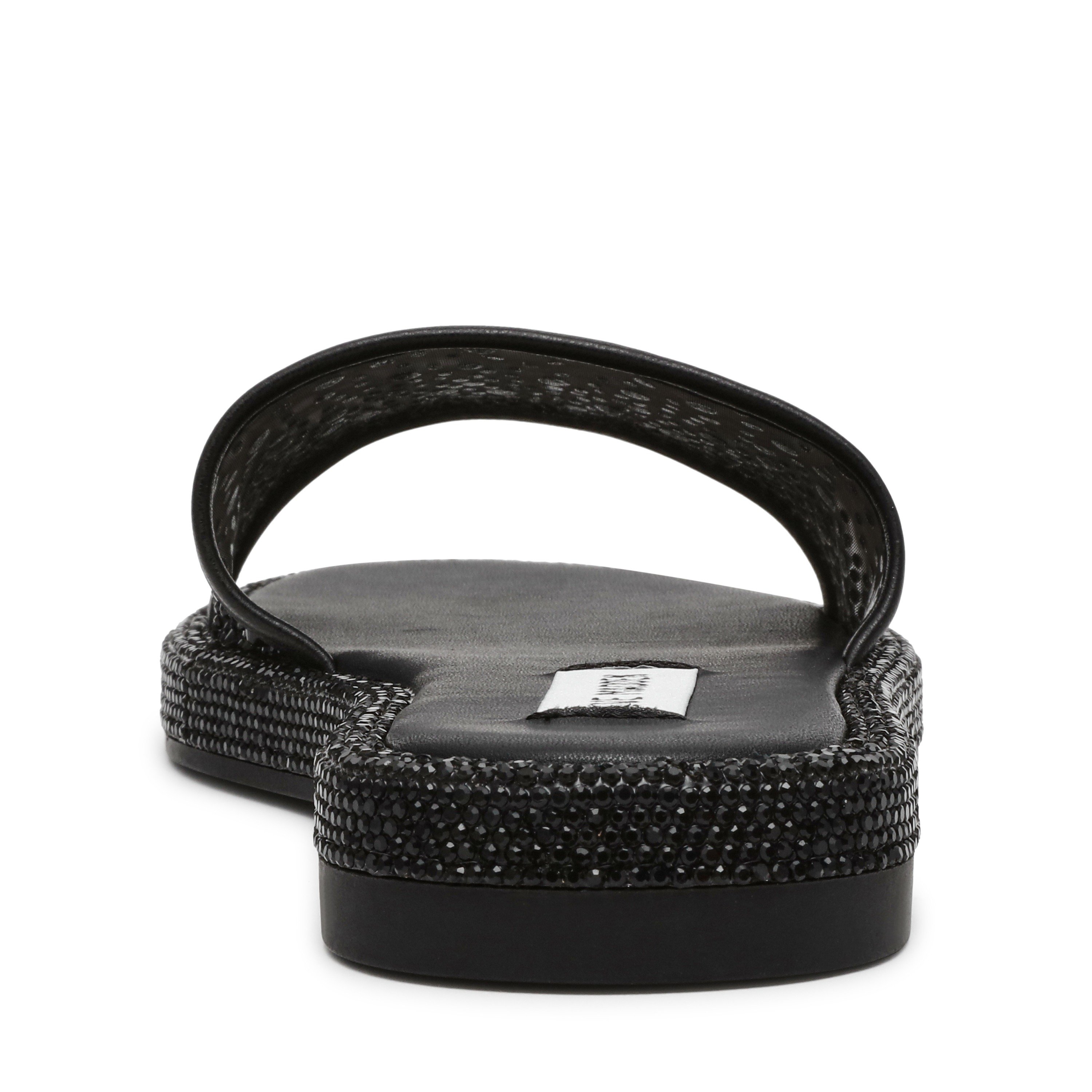 Aesha Black Mesh Flats