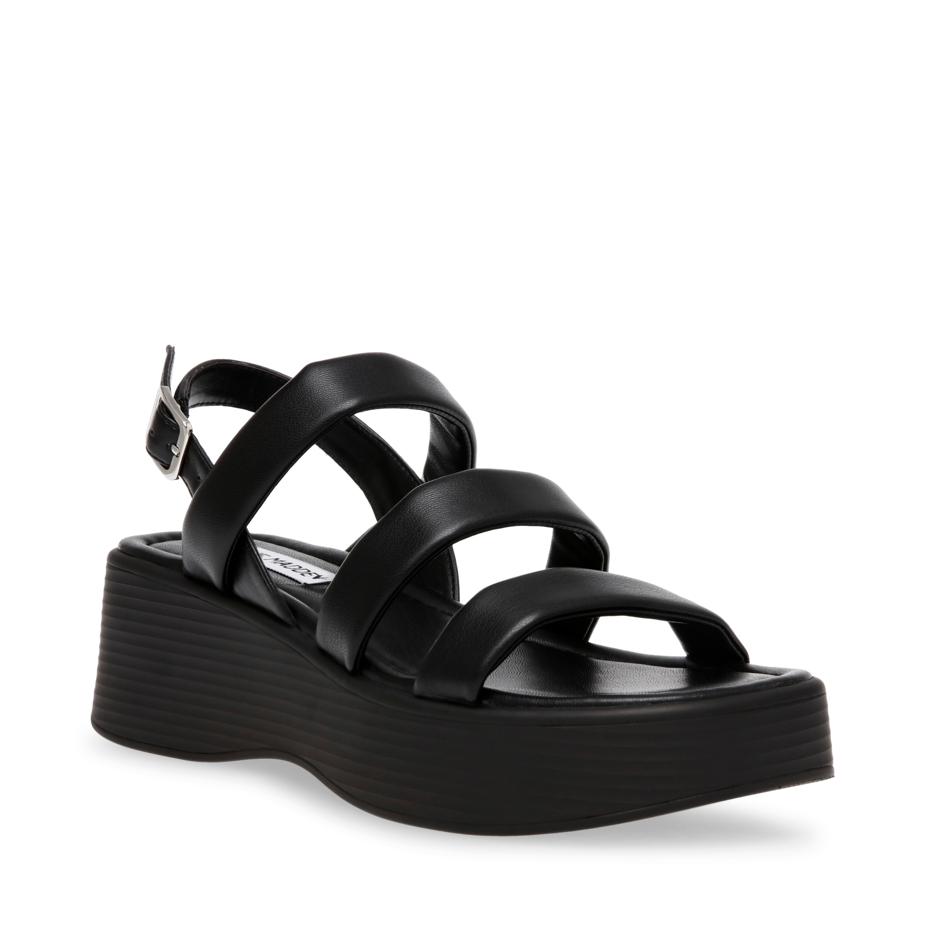 Conduct-In Black Wedges