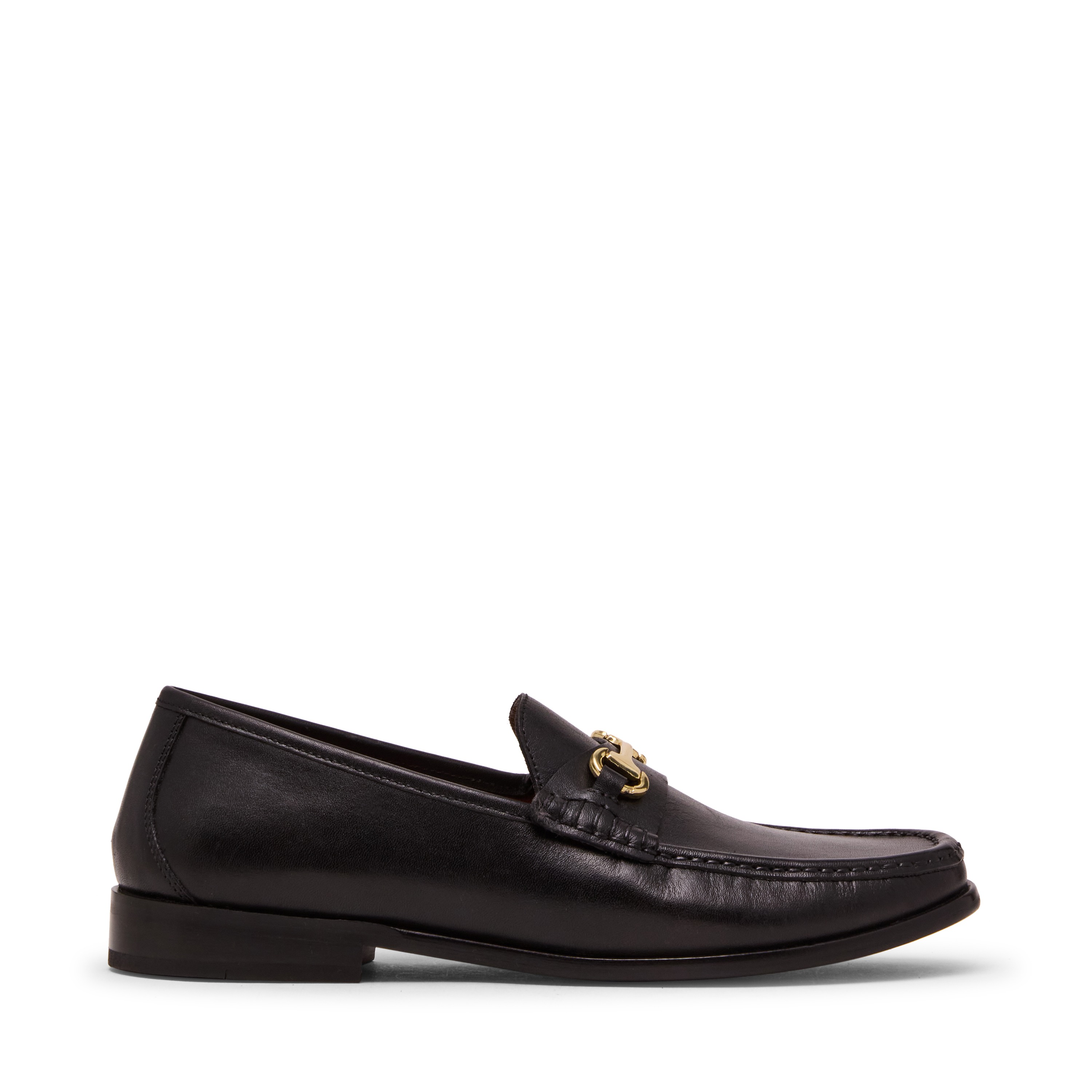 Alexandder Black Leather Tie-Ups & Dress Loafers