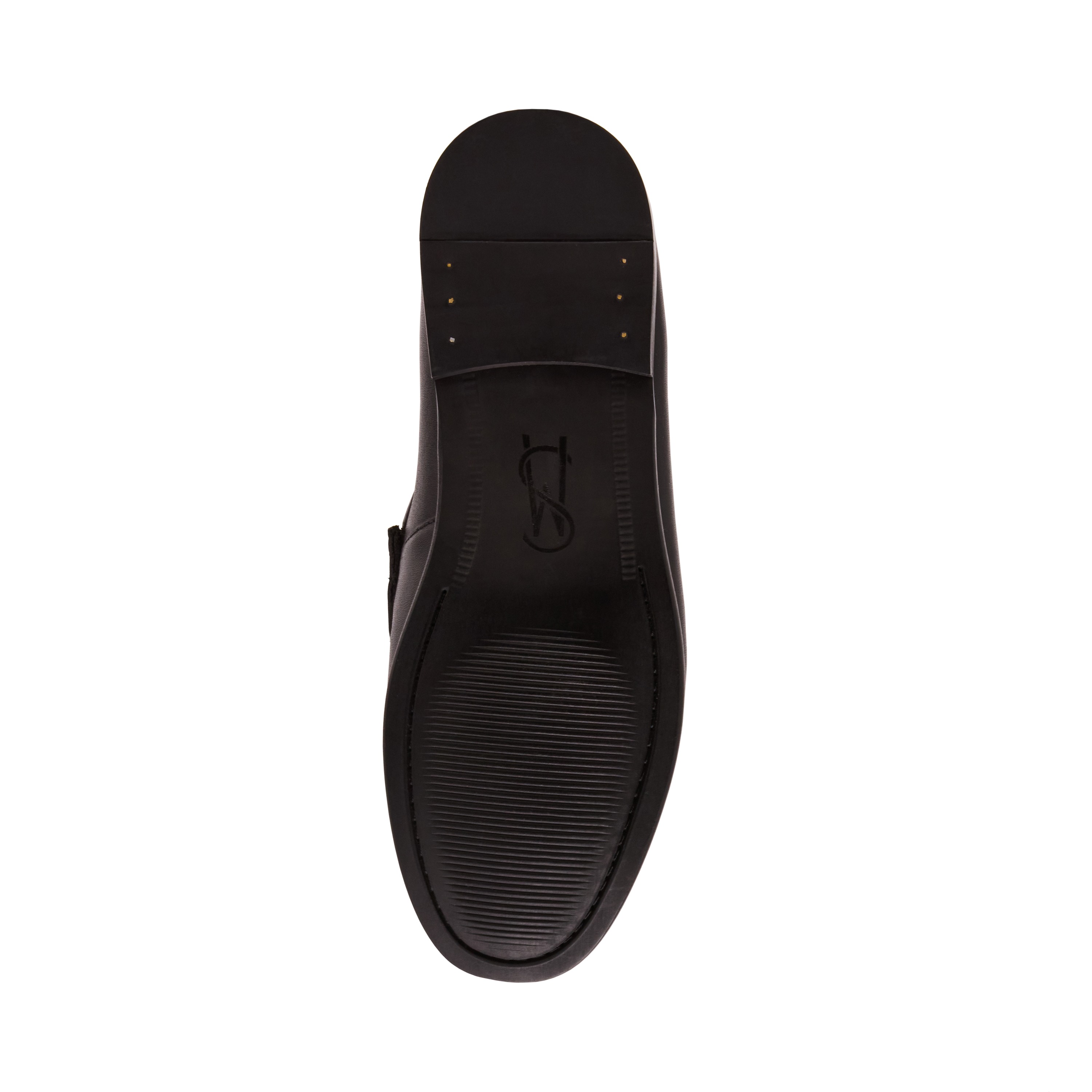 Alexandder Black Leather Tie-Ups & Dress Loafers