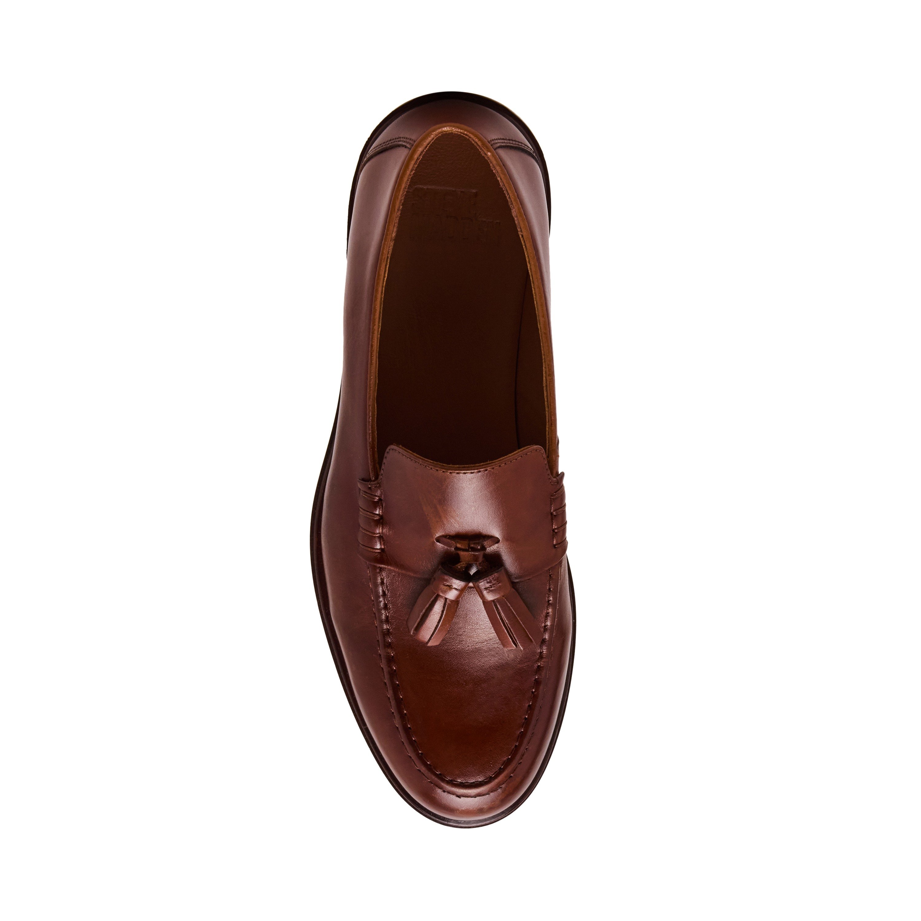 Carll Tan Leather Tie-Ups & Dress Loafers