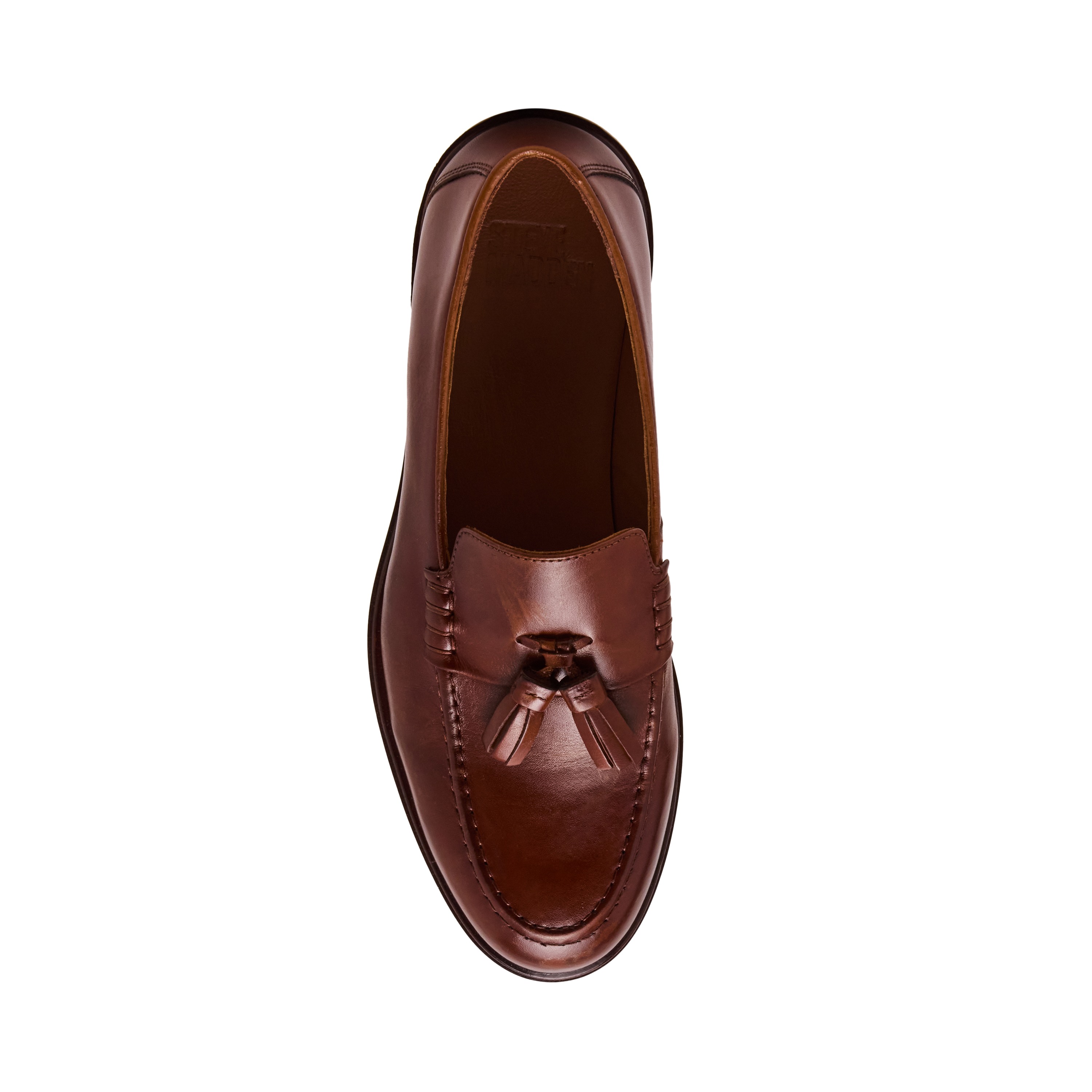 Carll Tan Leather Tie-Ups & Dress Loafers
