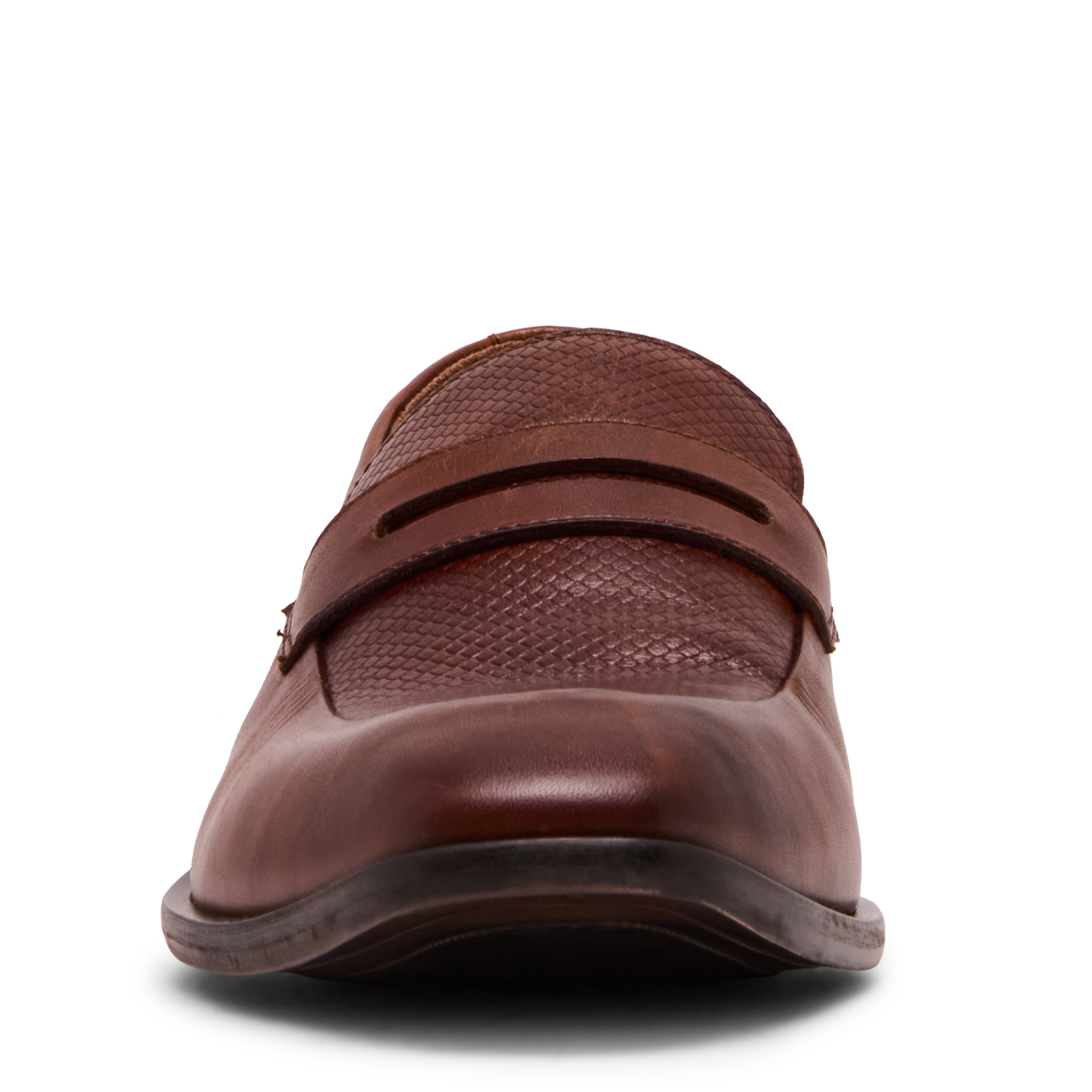 Franklin Tan Leather Tie-Ups & Dress Loafers