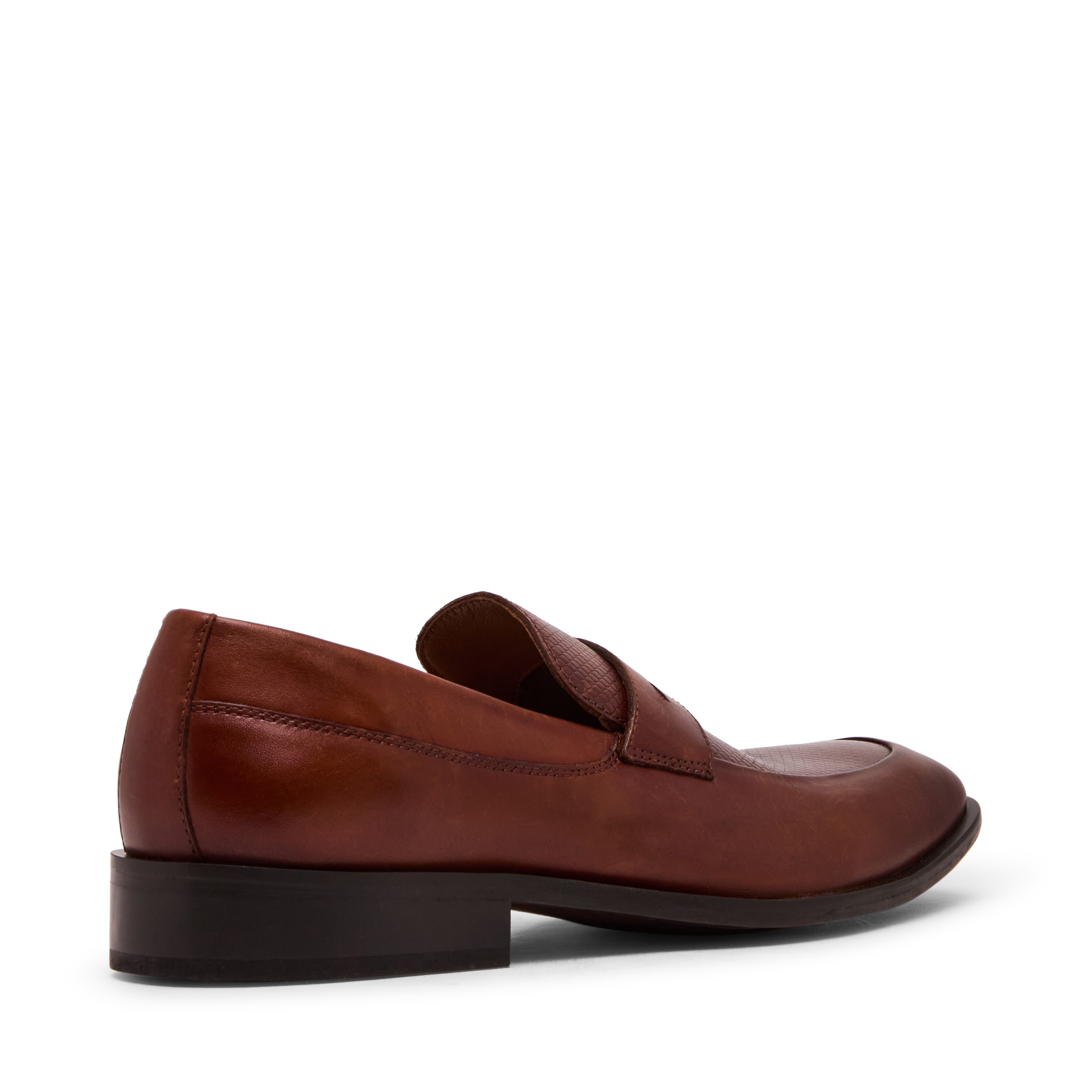 Franklin Tan Leather Tie-Ups & Dress Loafers