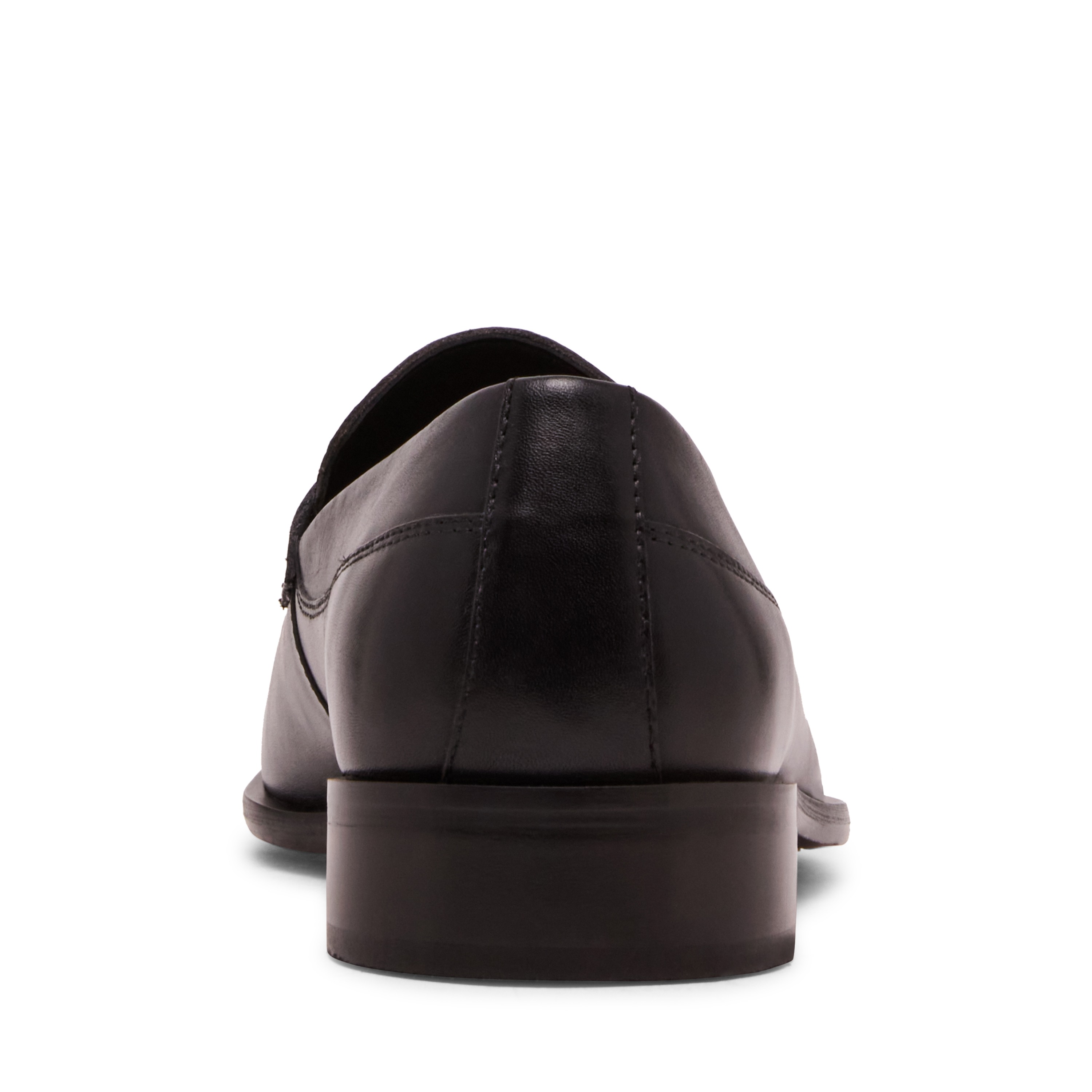 Franklin Black Leather Tie-Ups & Dress Loafers