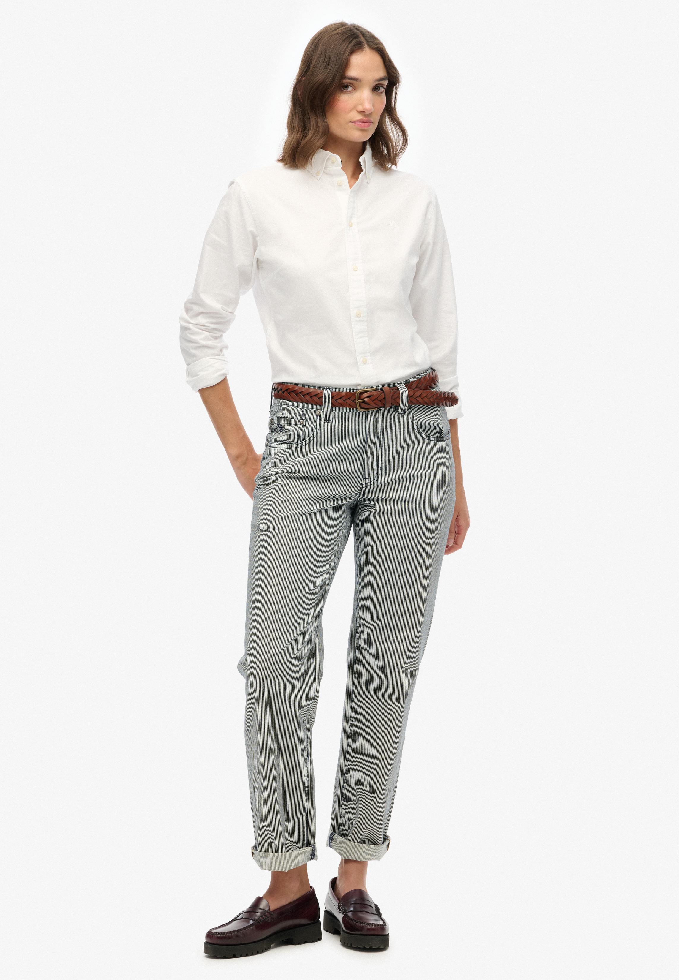 SLIM OXFORD BD L/S SHIRT