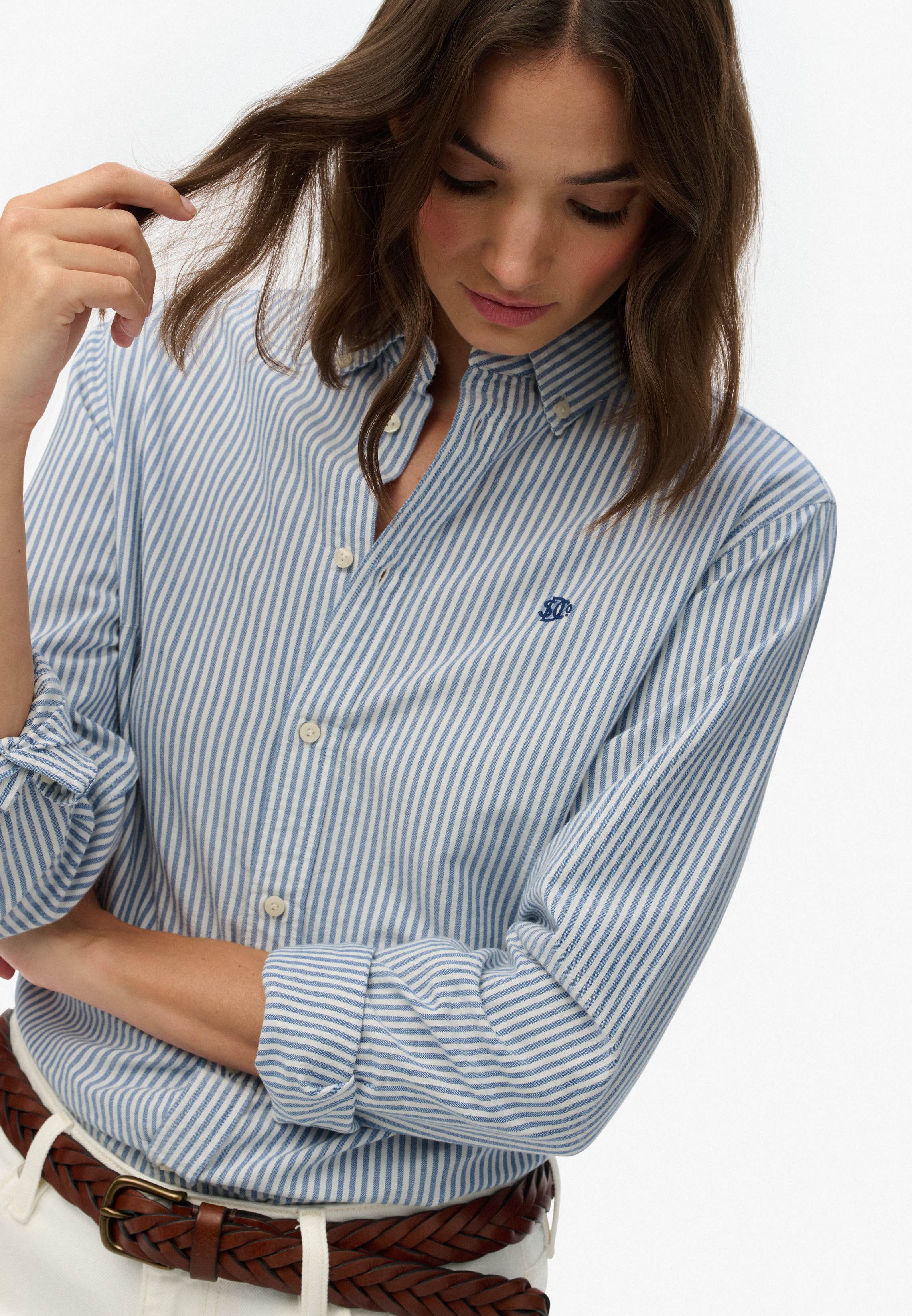 SLIM OXFORD BD L/S SHIRT
