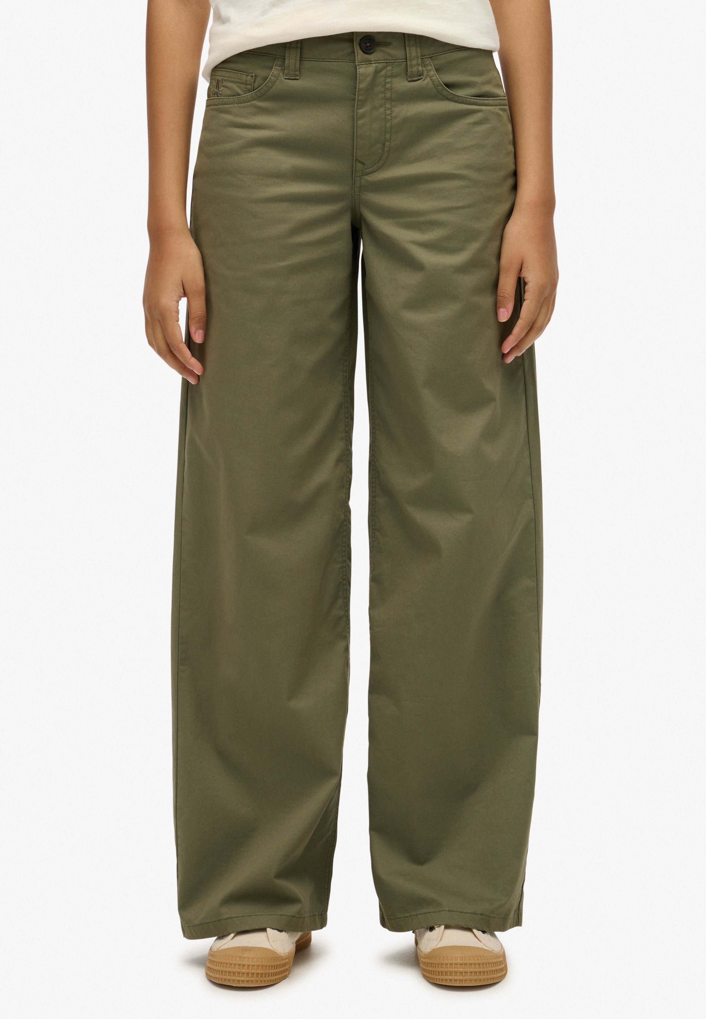 MID RISE BAGGY CHINO