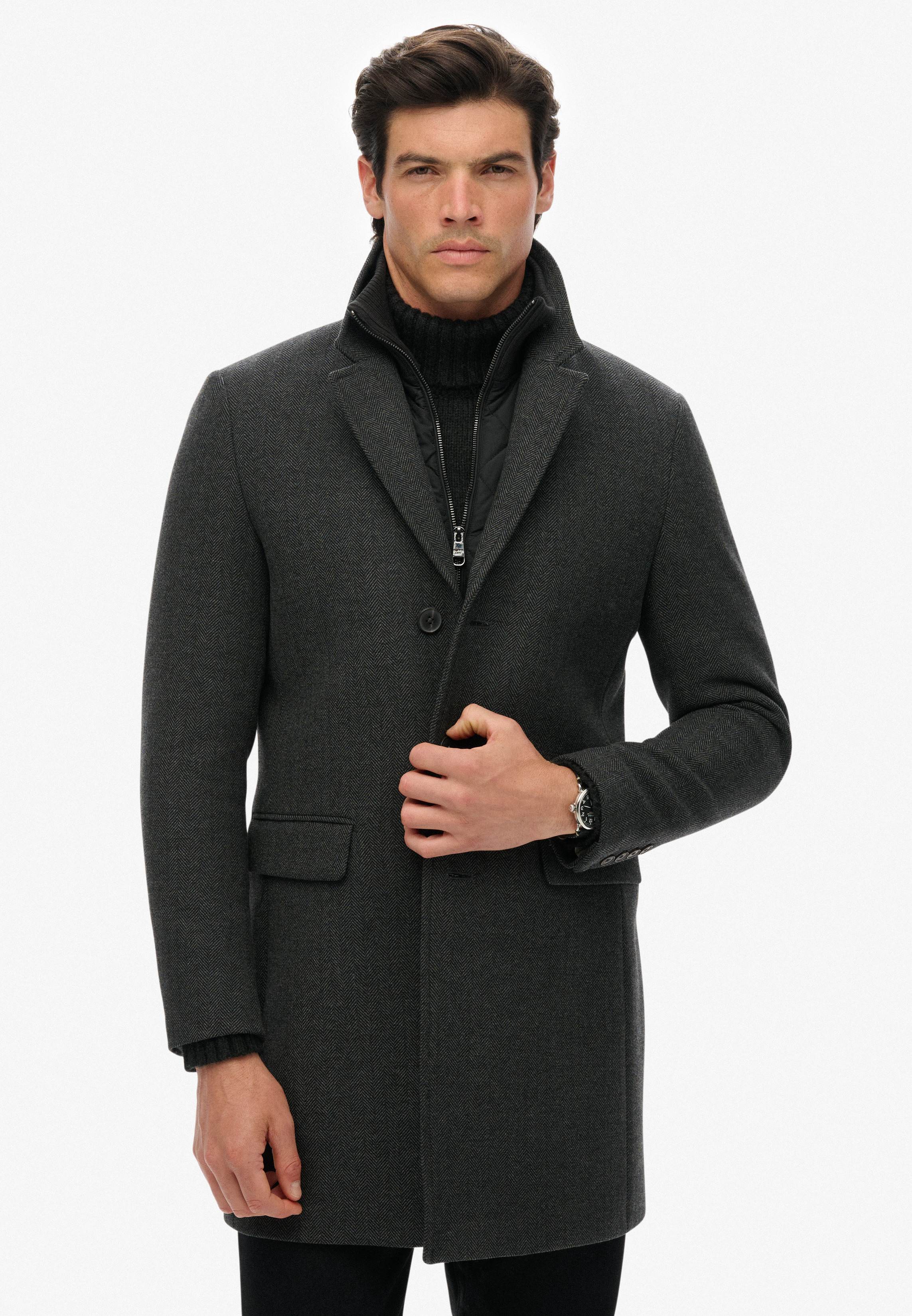TAILORED 2 IN 1 TOWN COAT