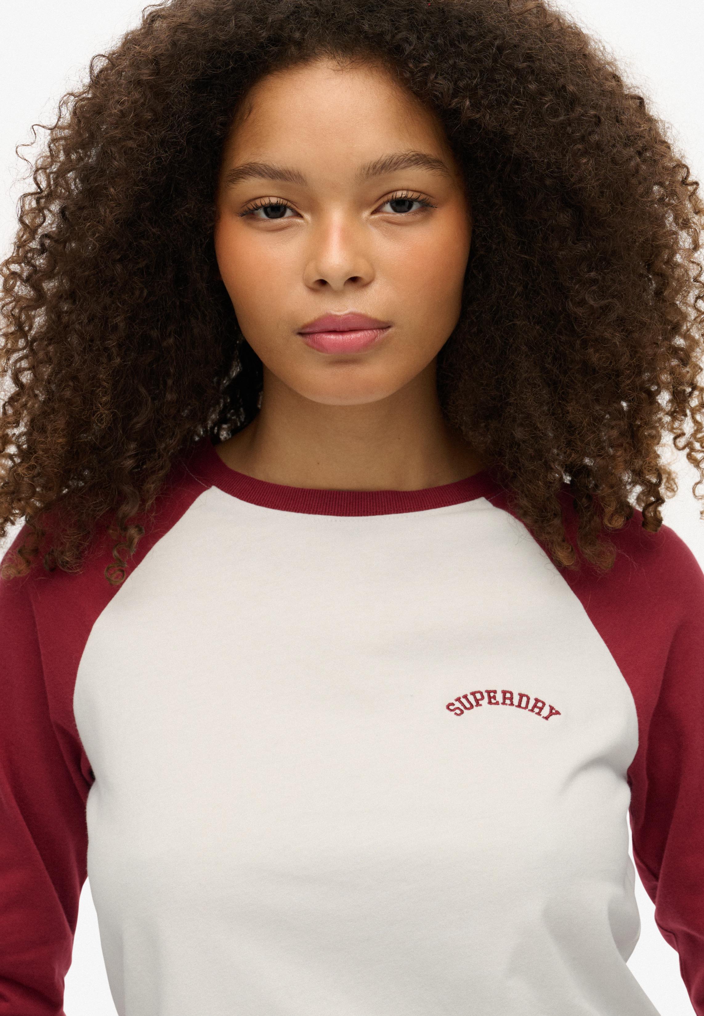 ESSENTIAL LOGO RETRO LS TOP