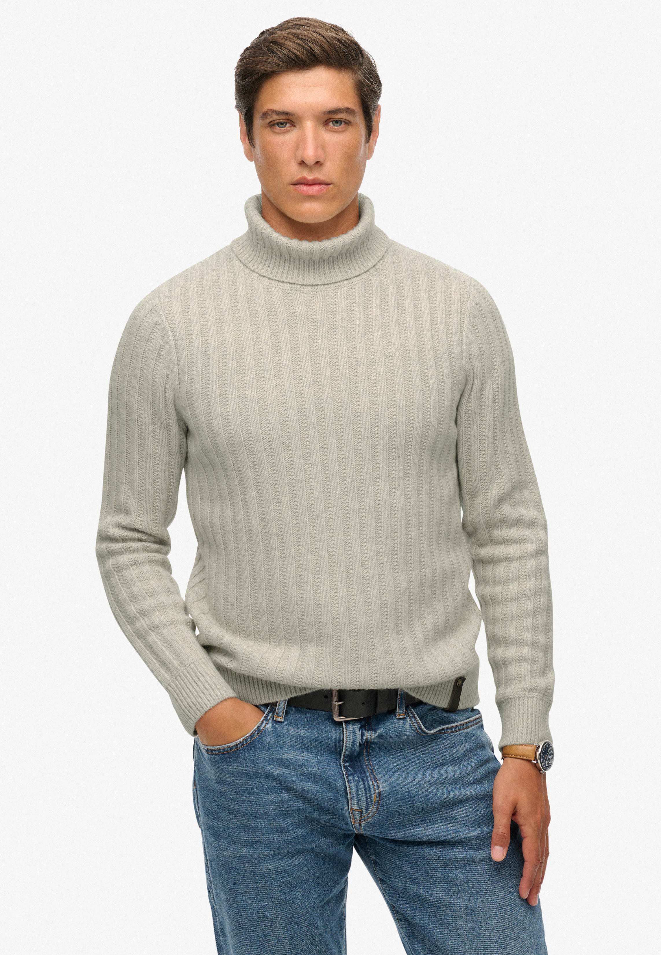 MERCHANT RIB ROLL NECK